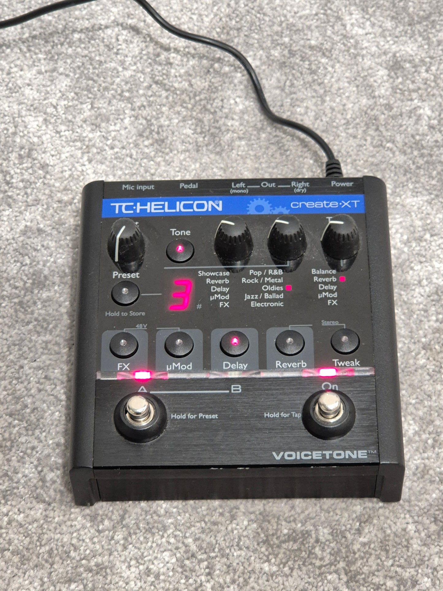 TC Helicon VoiceTone Create XT - Vocal Processor