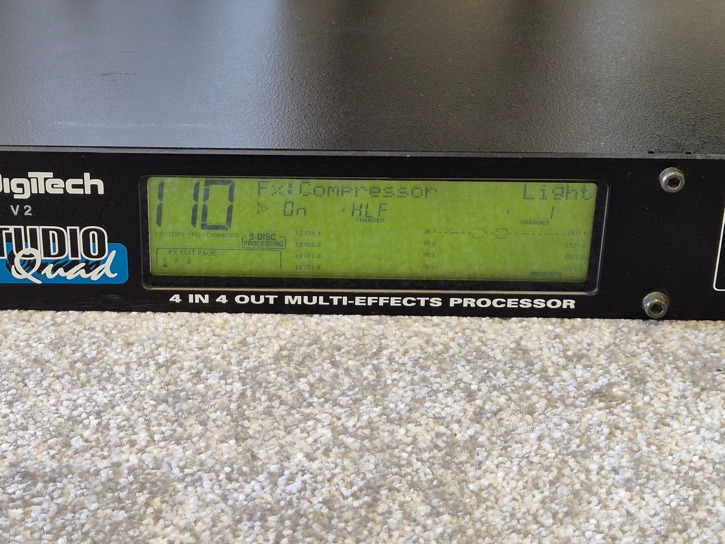Digitech Studio Quad V2 - Digital Multi-Effects Processor