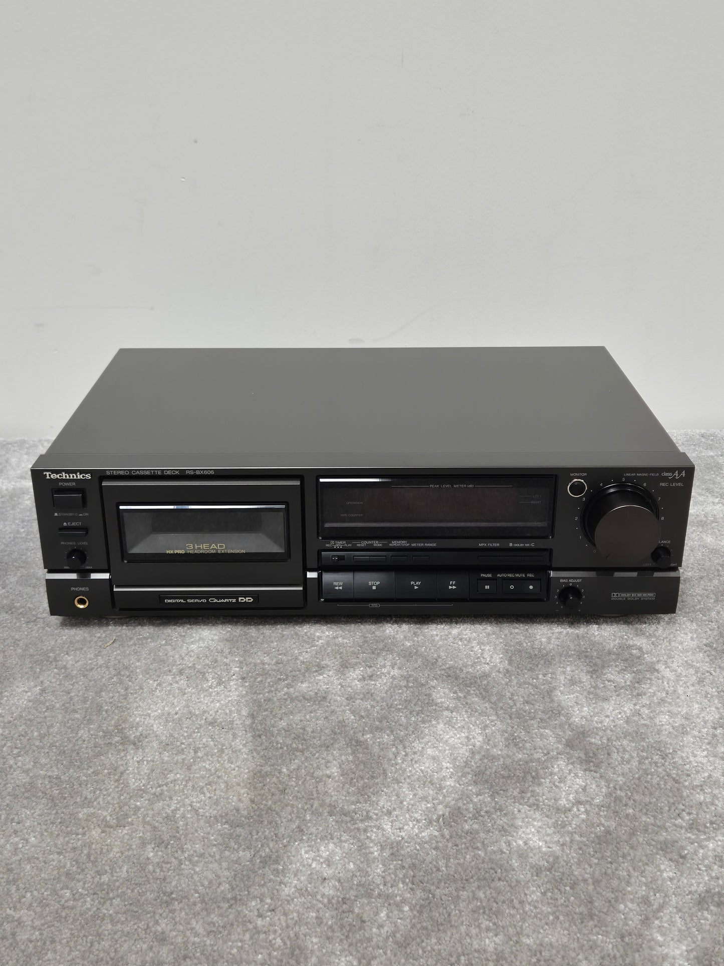 Technics RS-BX606 - Stereo Cassette Deck w/ Original Box