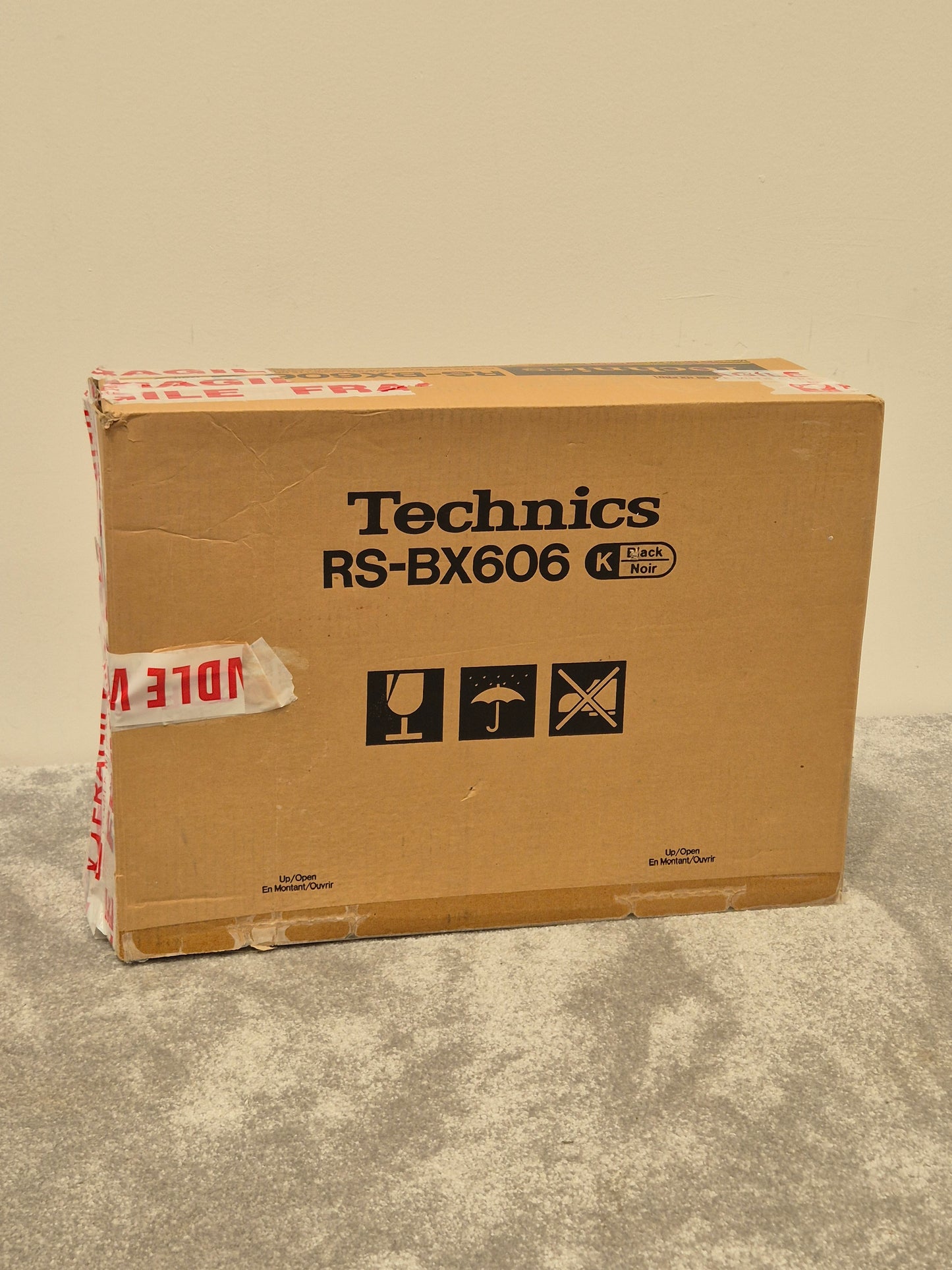 Technics RS-BX606 - Stereo Cassette Deck w/ Original Box