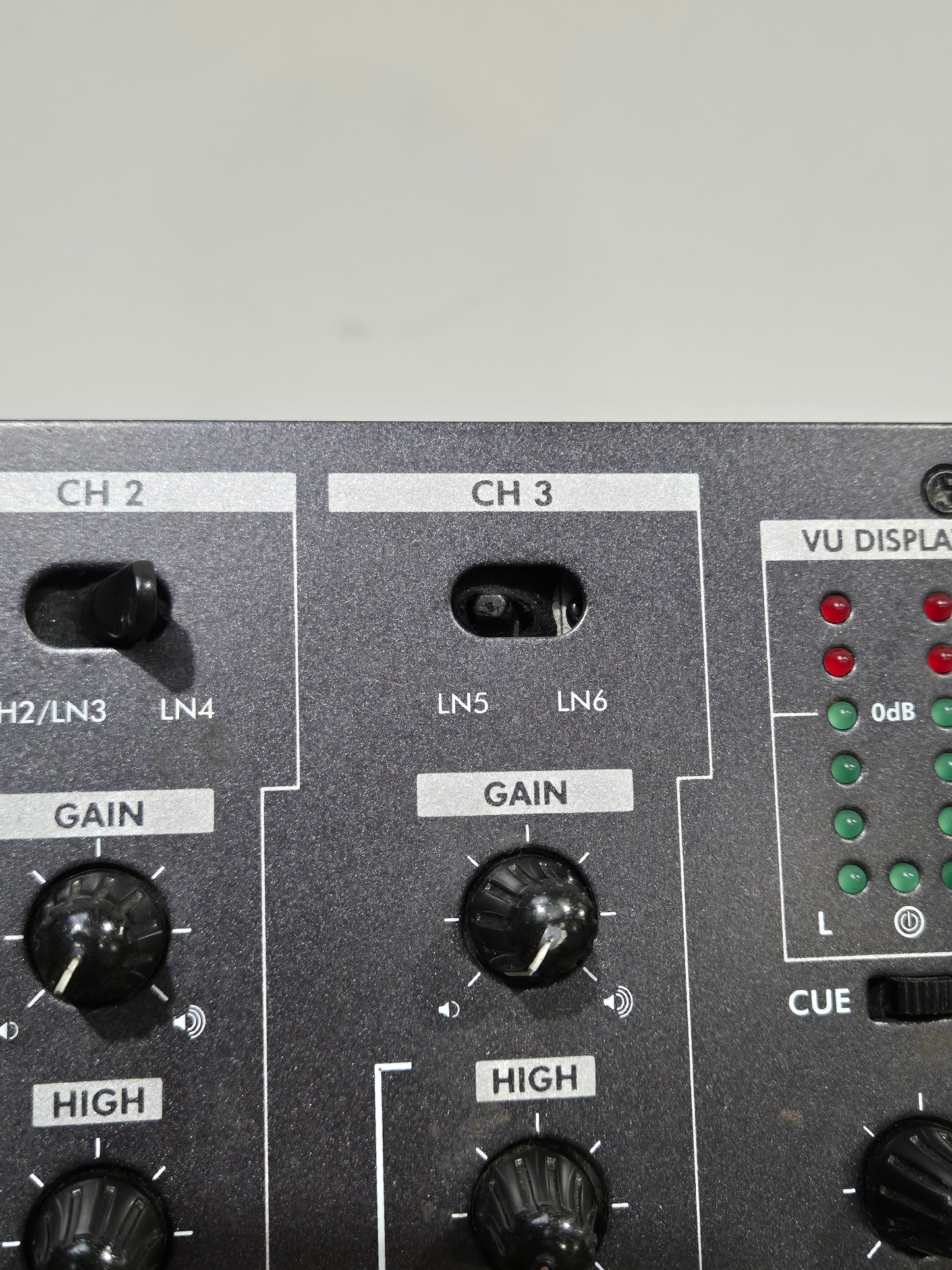 Gemini PS-626x - Professional 3-Channel DJ Mixer (Read Description)