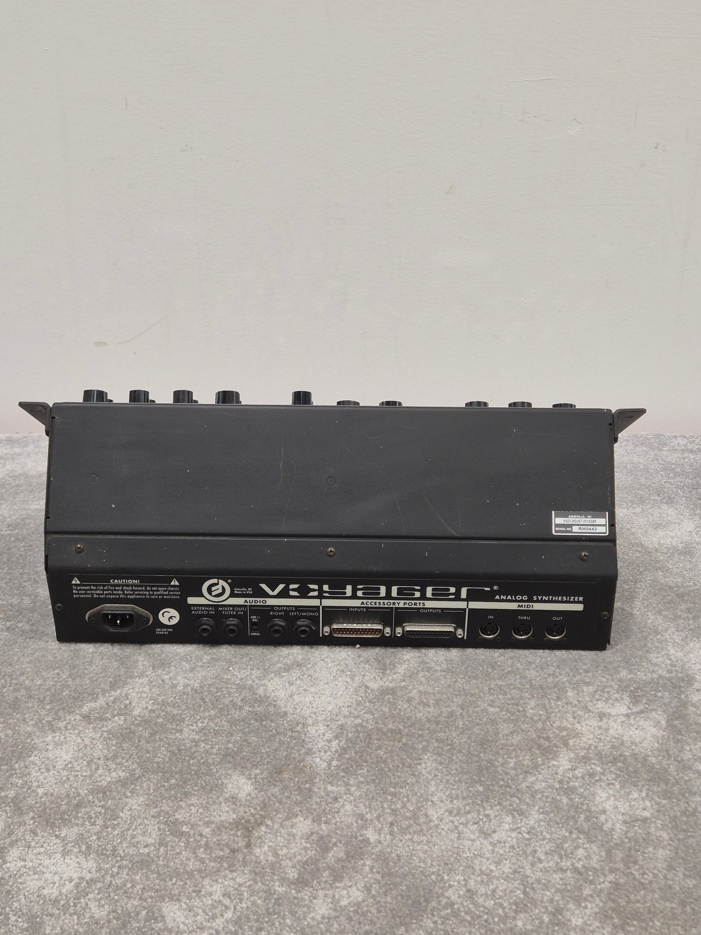 Moog Voyager RME - 5U Rack Mount Synthesizer