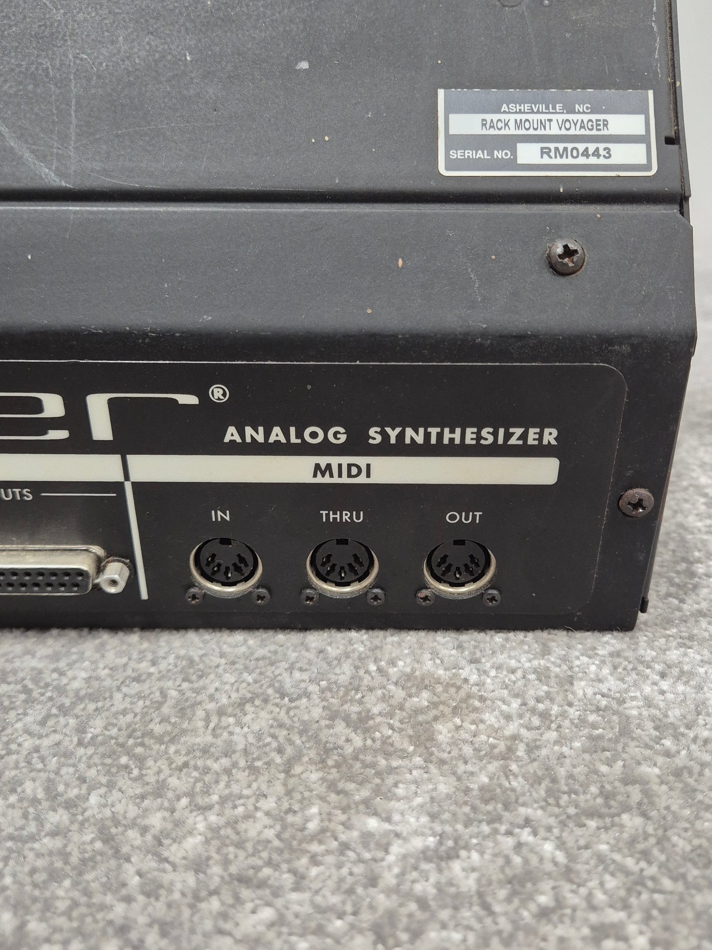 Moog Voyager RME - 5U Rack Mount Synthesizer