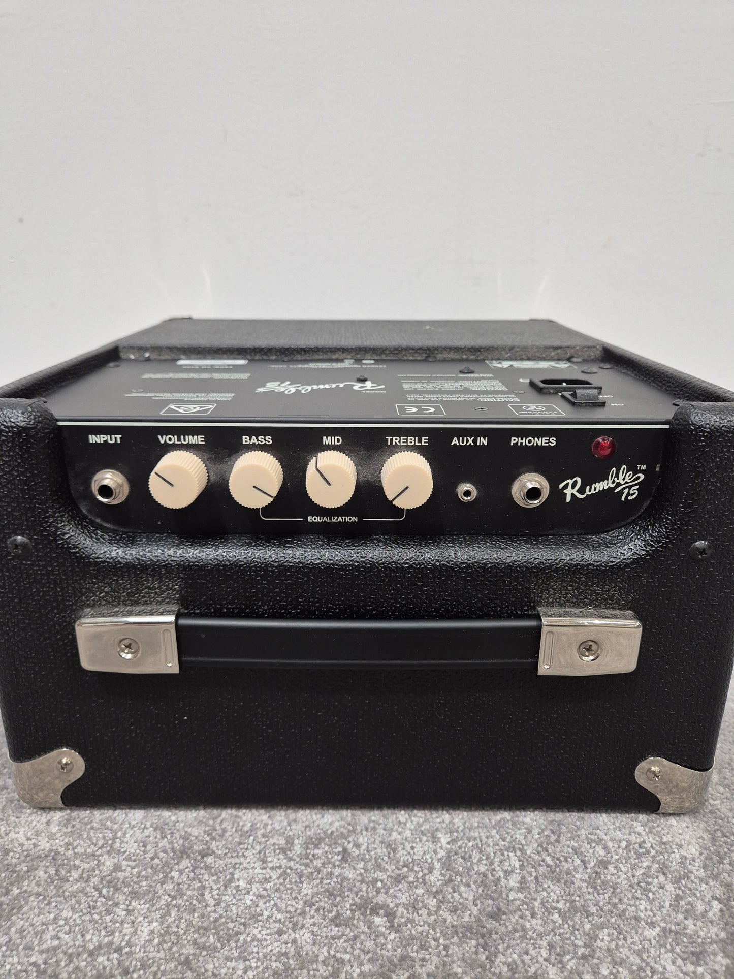Fender Rumble 15 Bass Combo Amplifier