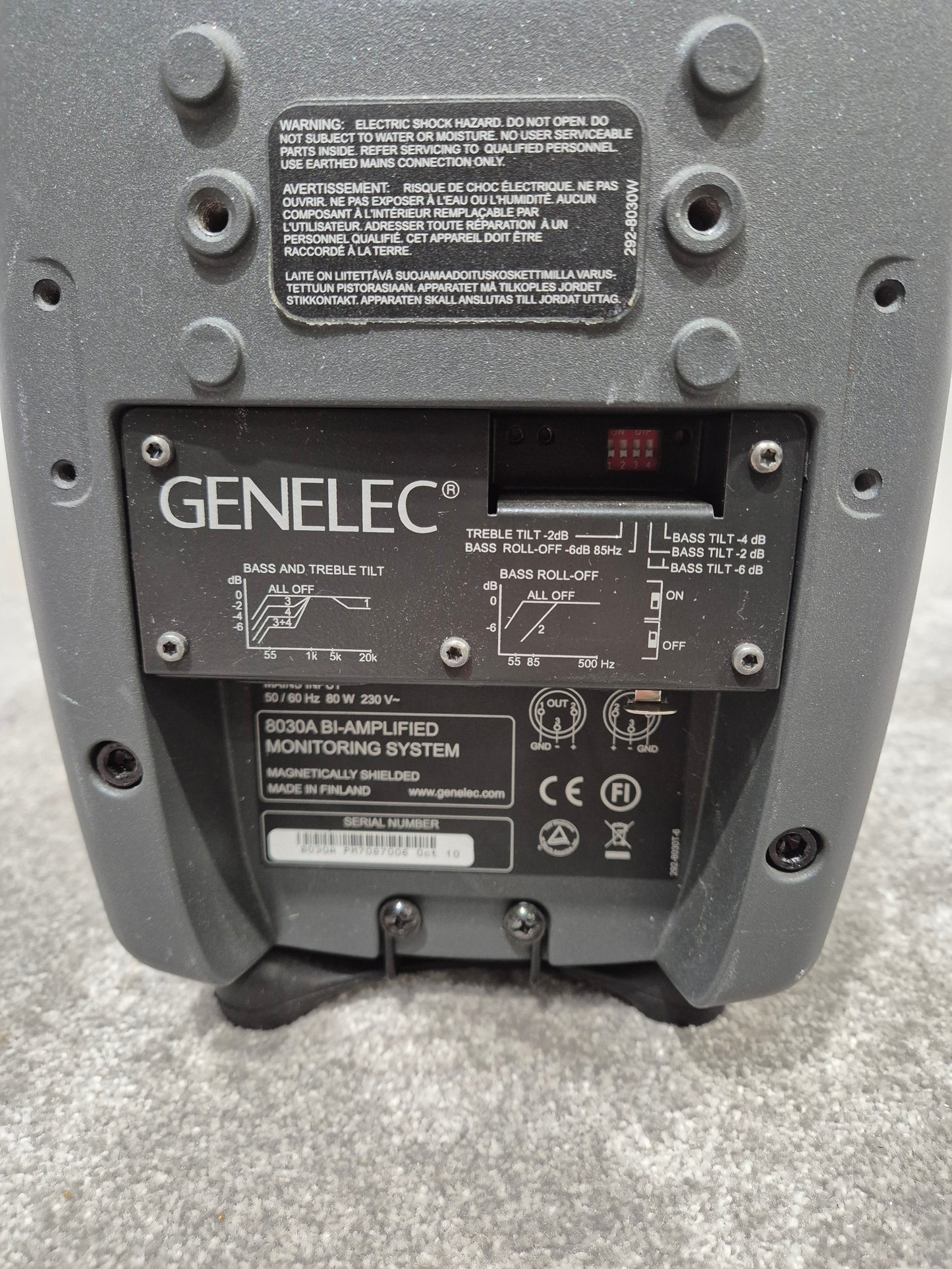 Genelec 8030A - Bi-Amplified Studio Monitor