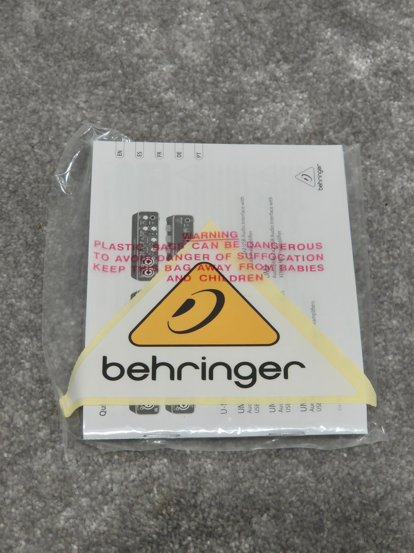 Behringer U-PHORIA UMC404HD - Versatile Audio Interface (New)