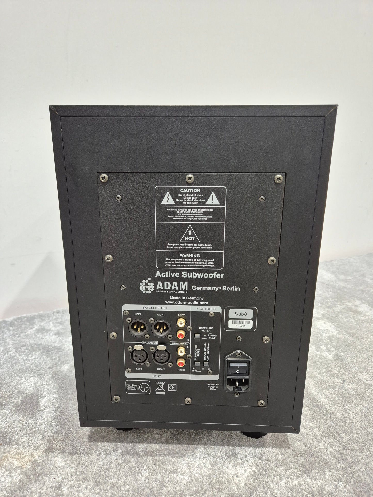 ADAM Audio Sub8 - Compact Subwoofer