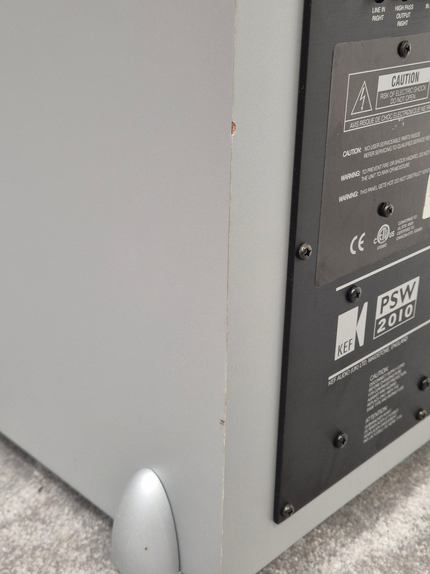 KEF PSW2010 - 10-inch Powered Subwoofer - Excellent