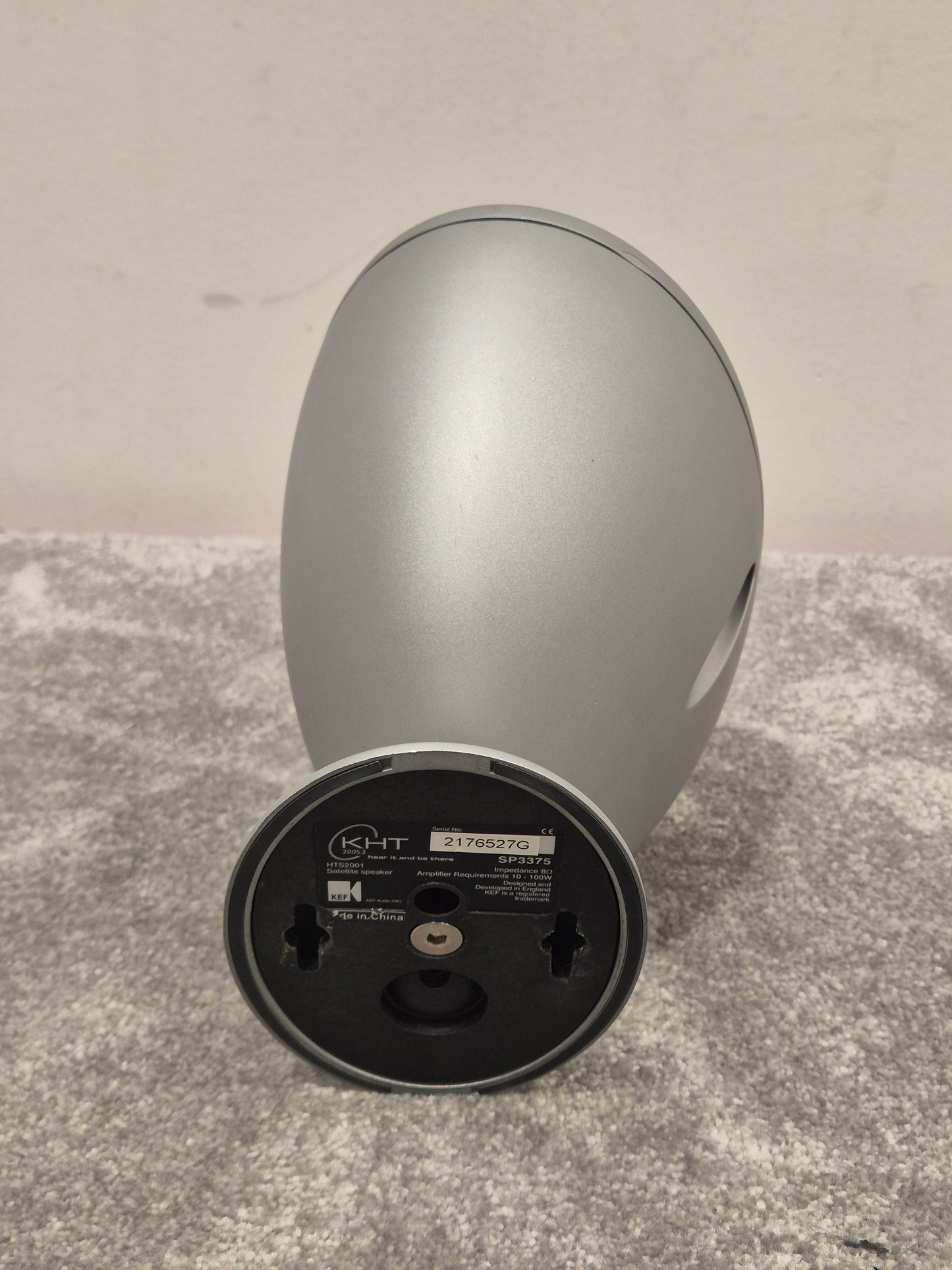 KEF HTS2001 - Satellite Speaker - Excellent