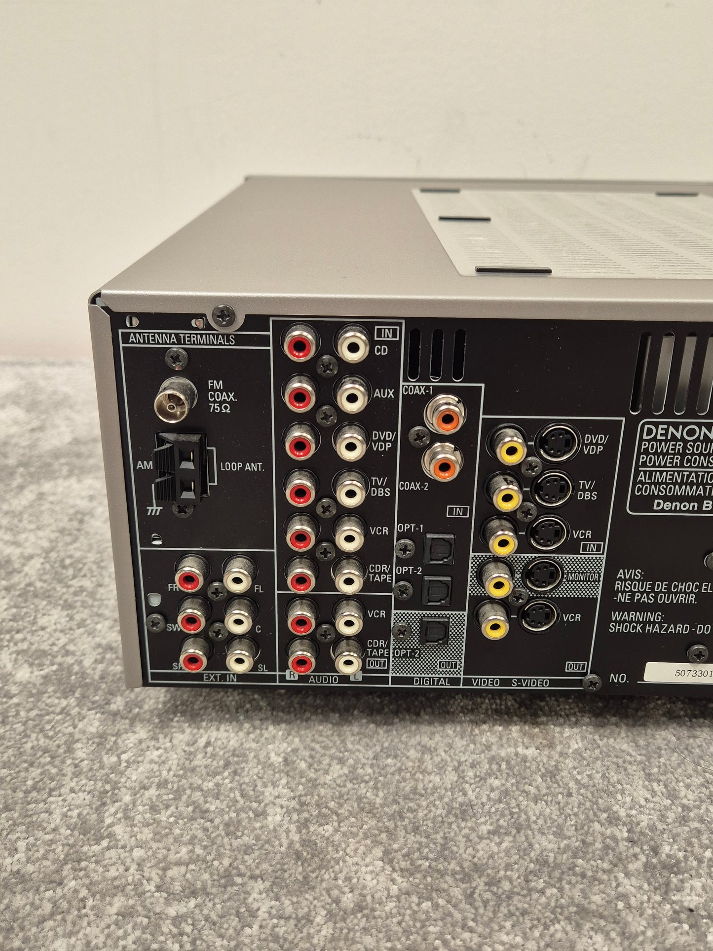 Denon AVR-1906 - 7.1-Channel AV Receiver - Excellent