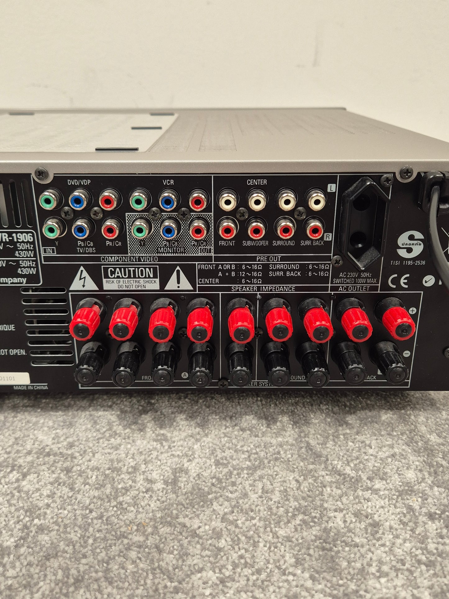 Denon AVR-1906 - 7.1-Channel AV Receiver - Excellent