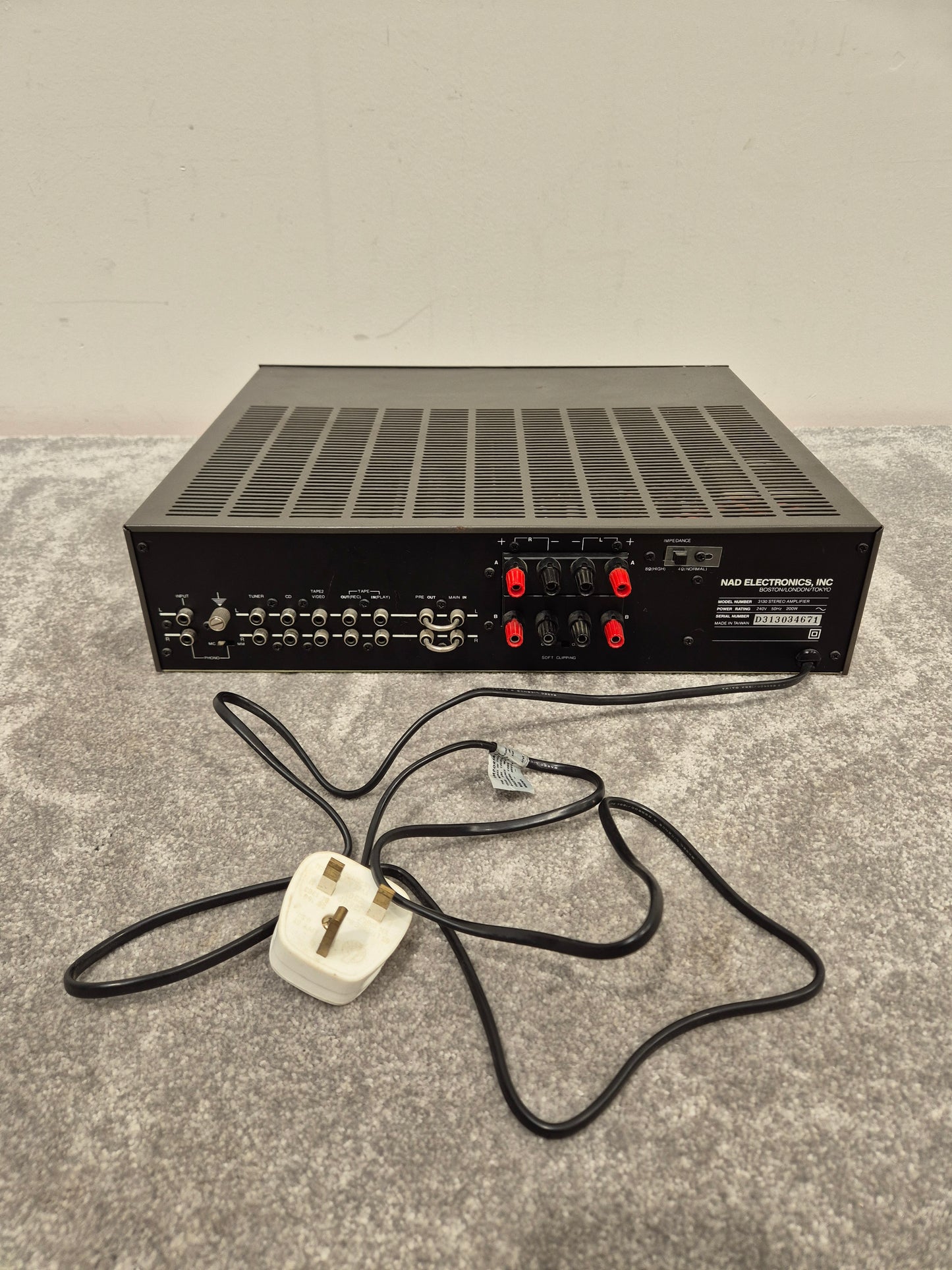 NAD 3130 Amplifier - Stereo Integrated Amplifier - 30-watts Per Channel