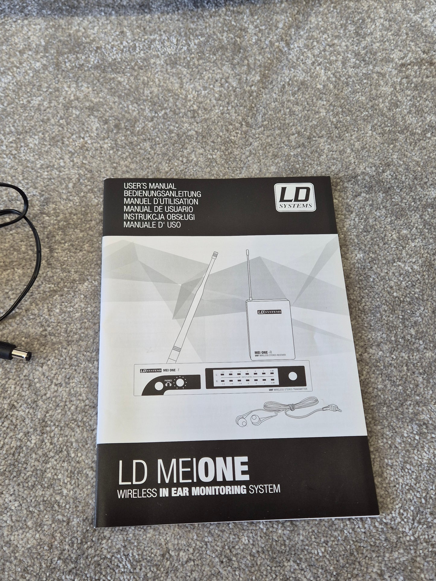 LD Systems MEIONE - In Ear Monitoring System w/ Case - Very Good