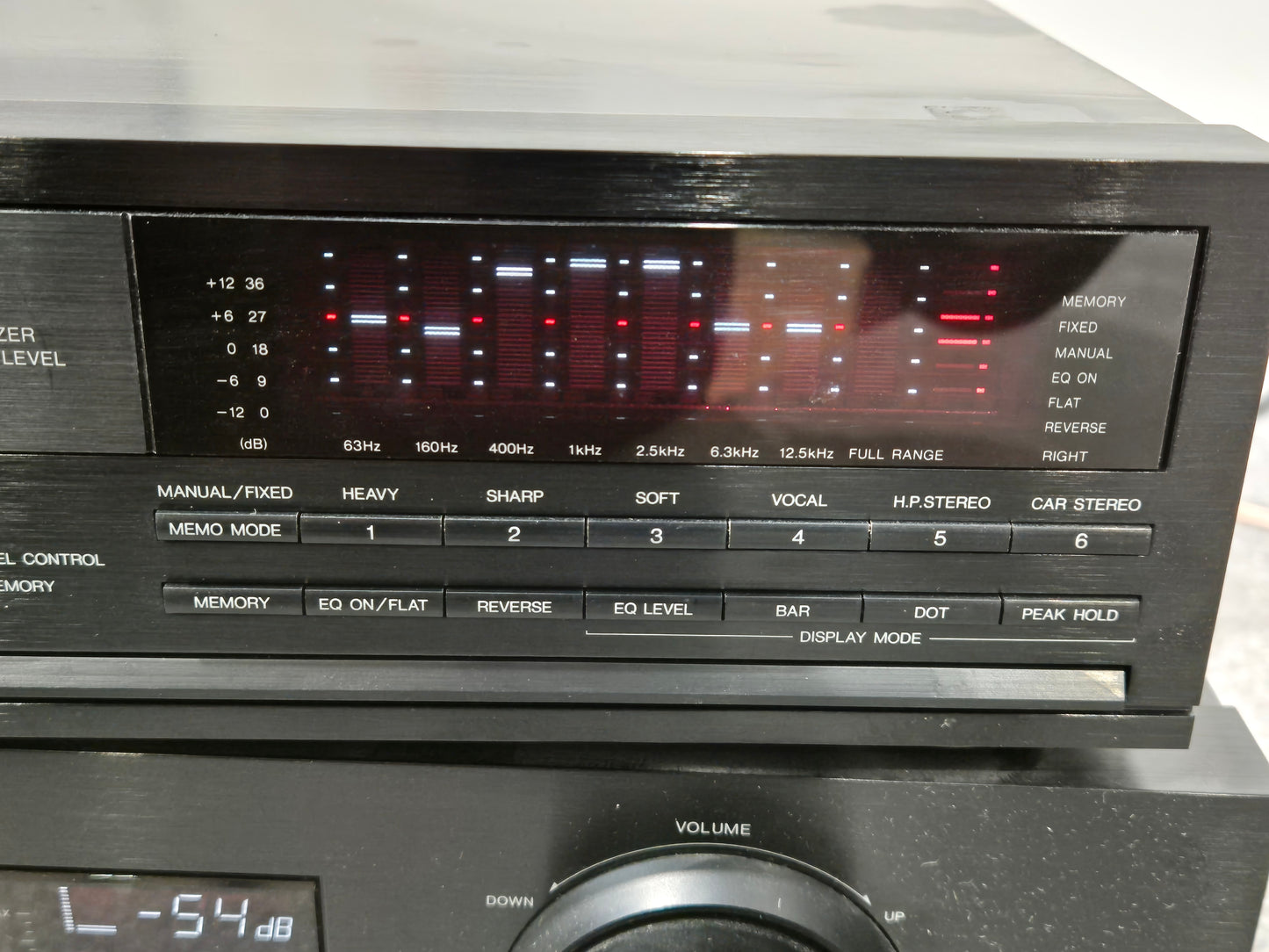 Technics SH-E66 - Stereo Graphic Equalizer