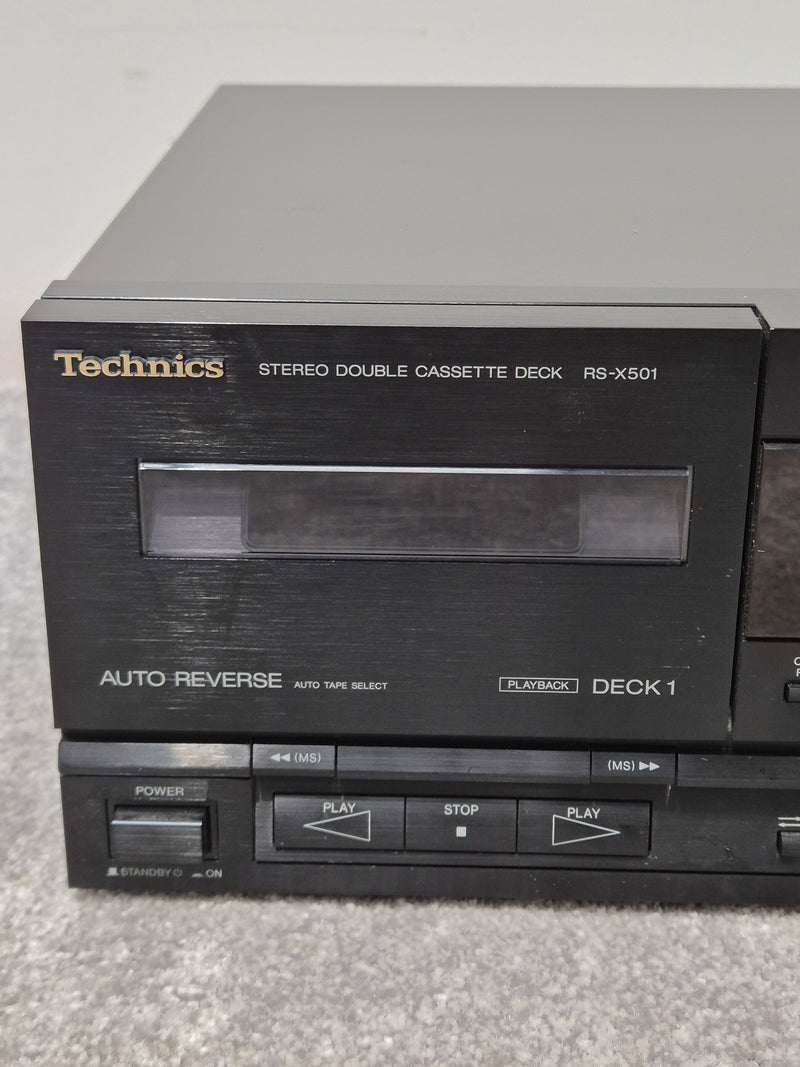 Technics RS-X501 - Stereo Double Cassette Deck - Excellent - image 4