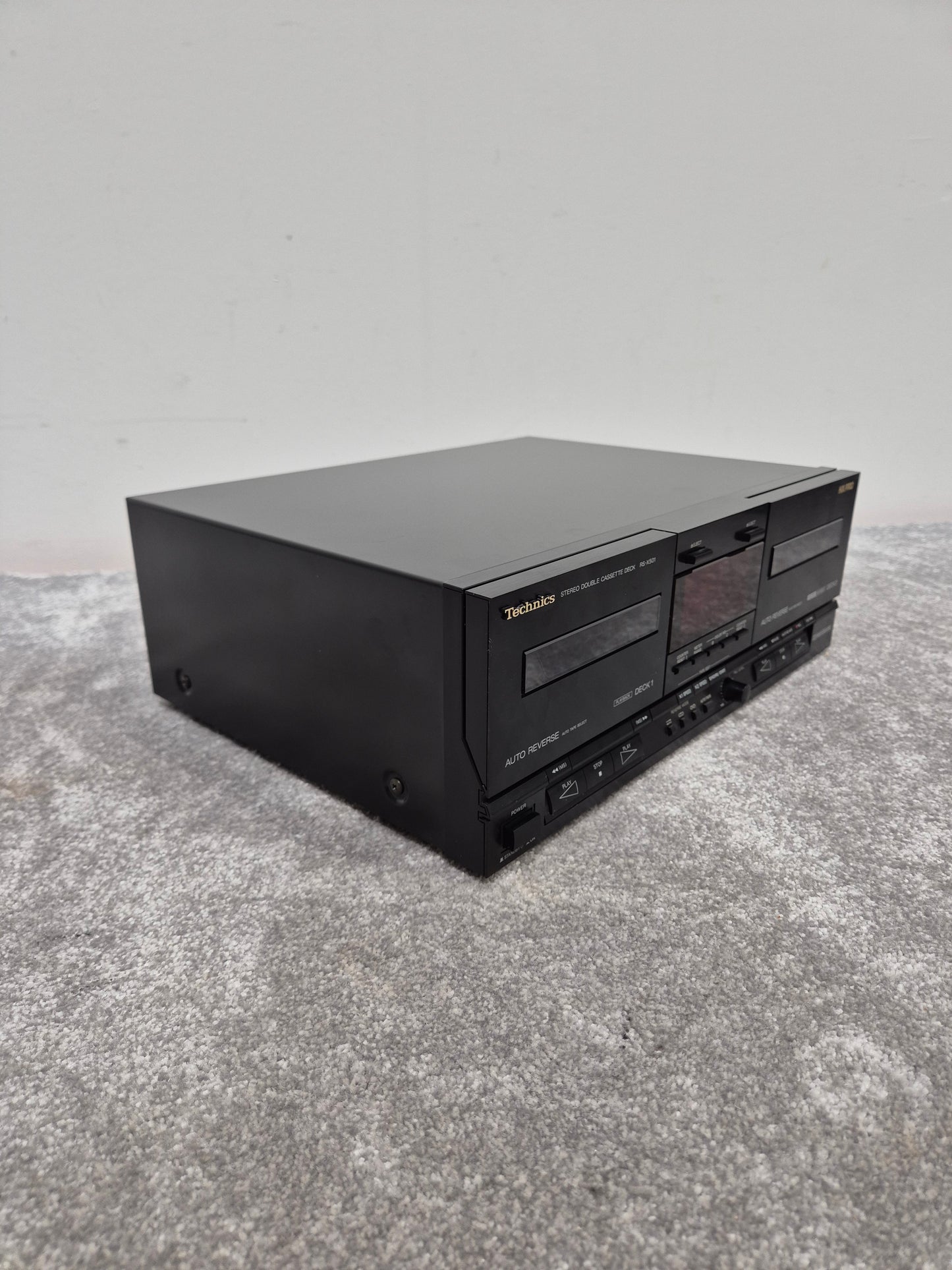 Technics RS-X501 - Stereo Double Cassette Deck - Excellent