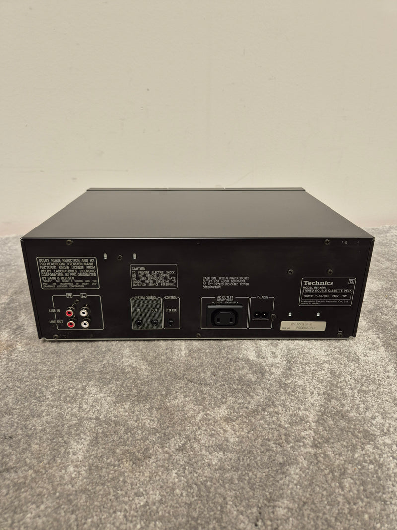 Technics RS-X501 - Stereo Double Cassette Deck - Excellent - image 8