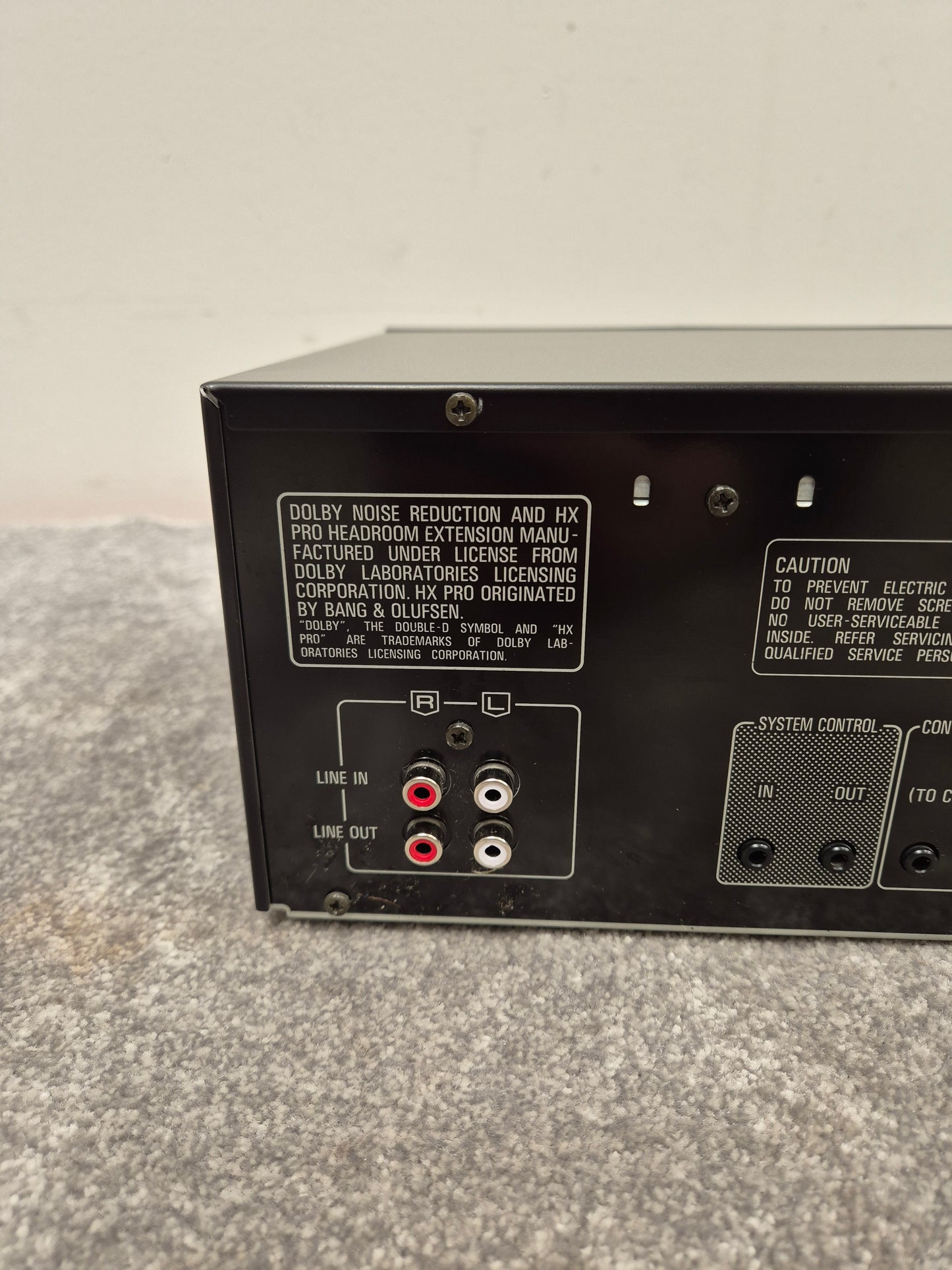 Technics RS-X501 - Stereo Double Cassette Deck - Excellent