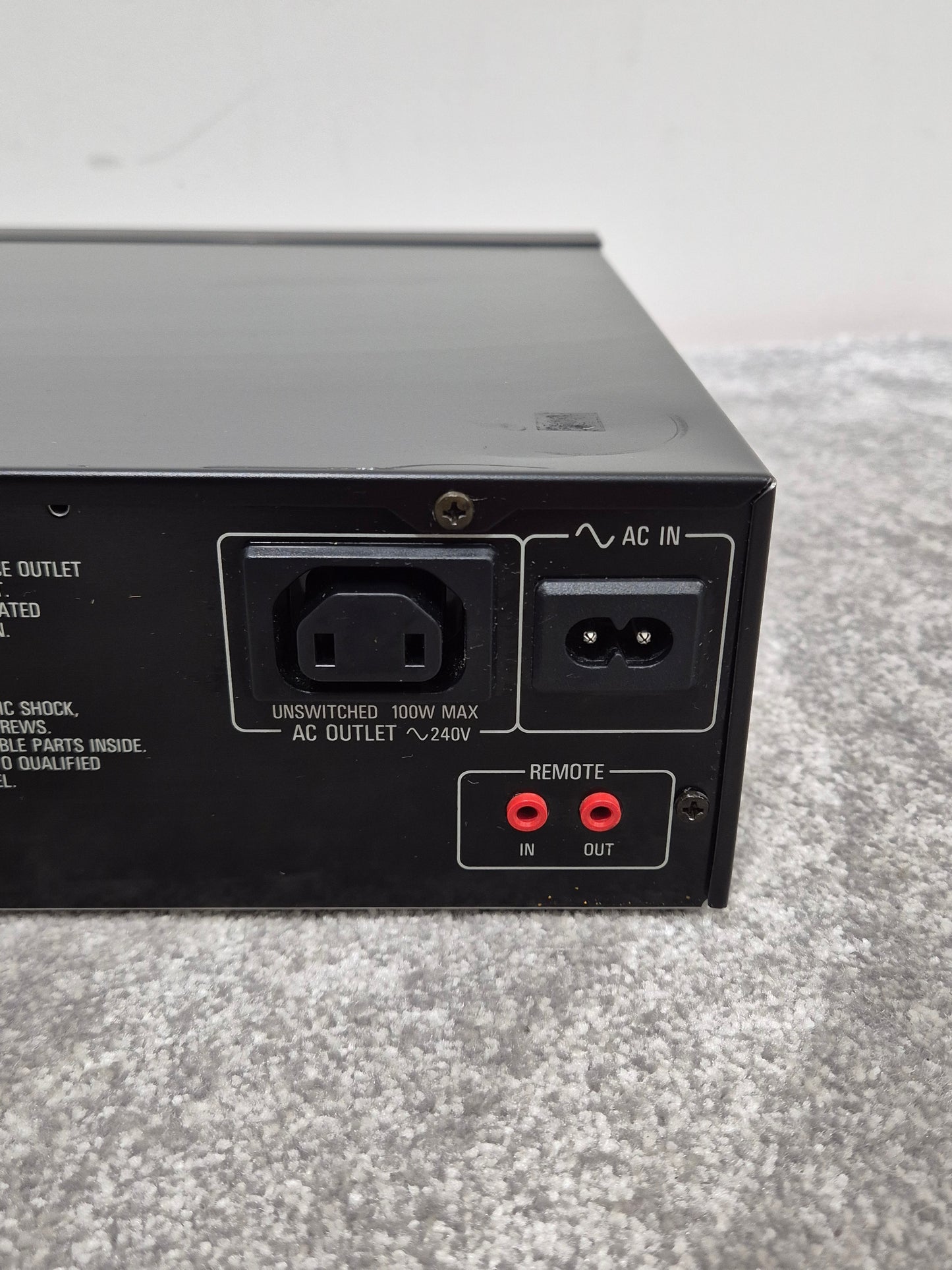 Technics SH-E66 - Stereo Graphic Equalizer