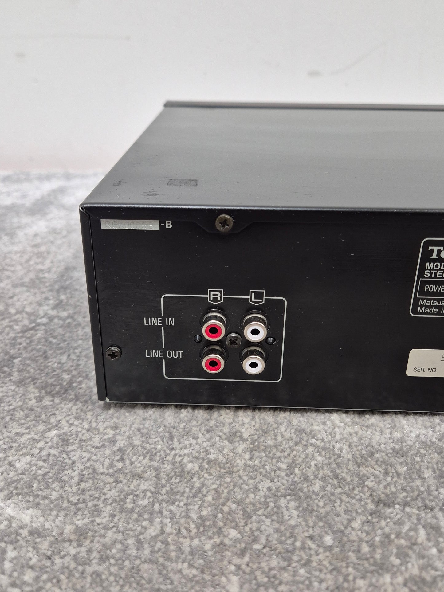 Technics SH-E66 - Stereo Graphic Equalizer
