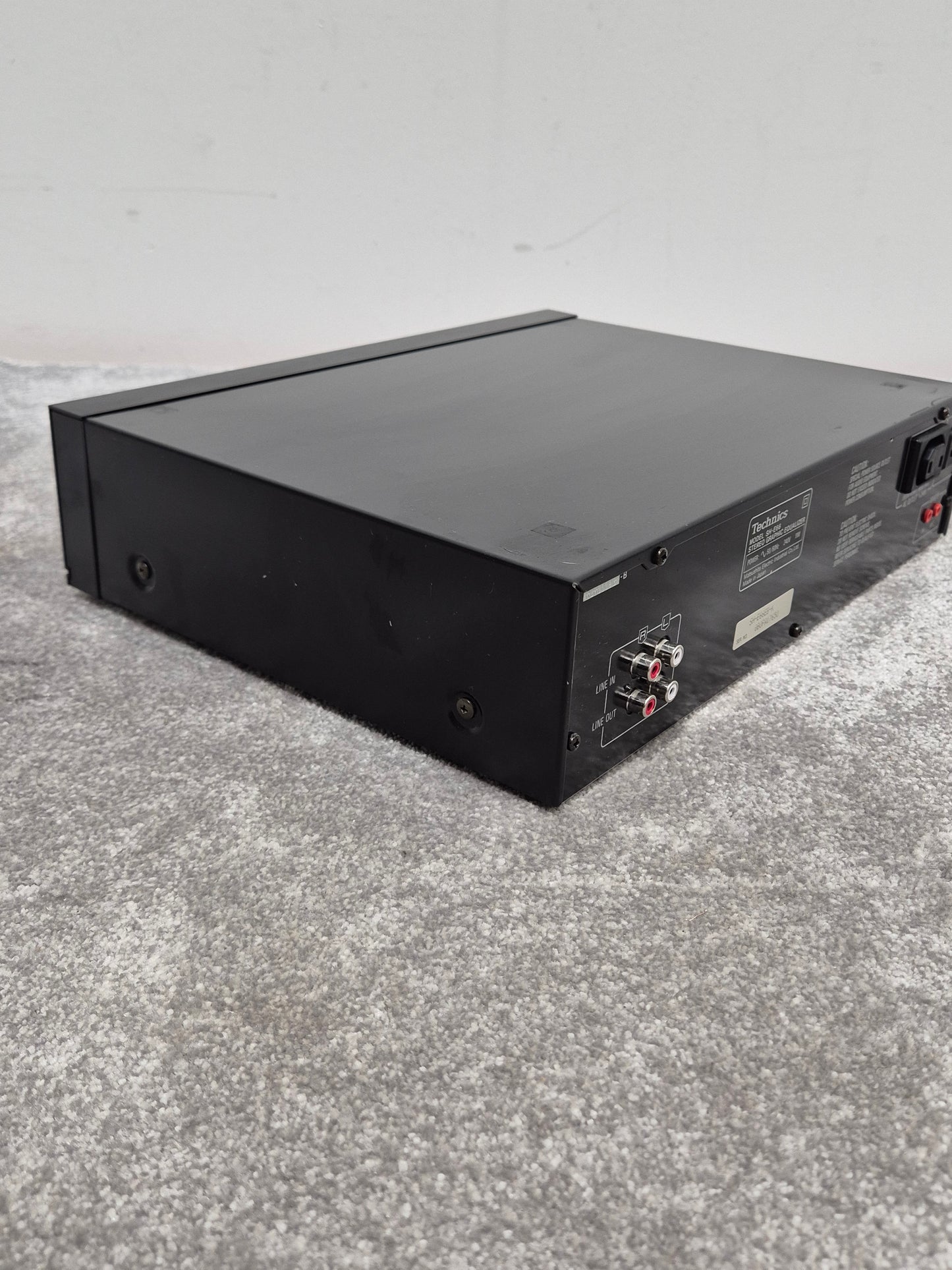 Technics SH-E66 - Stereo Graphic Equalizer