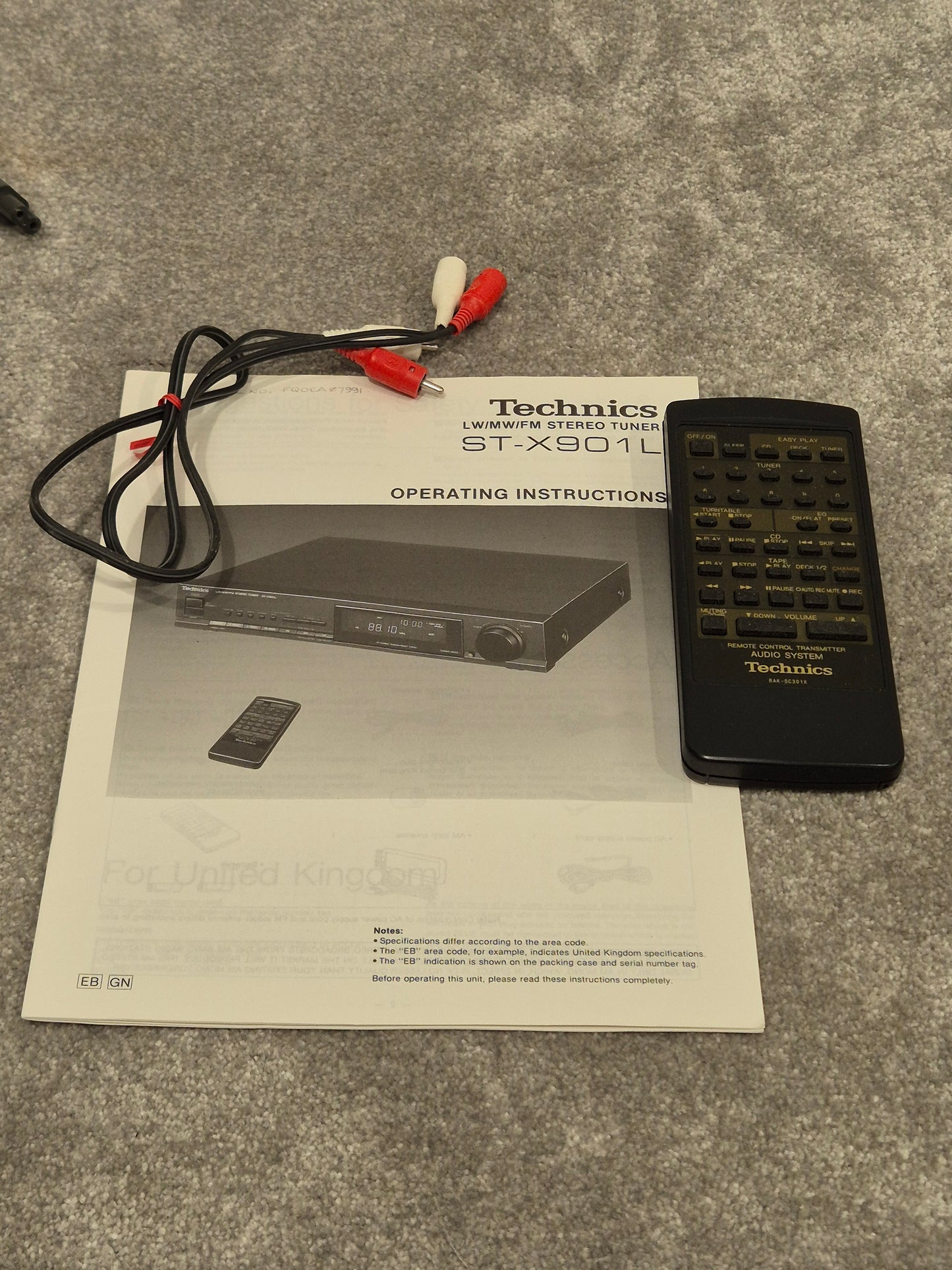 Technics ST-X901L - Audio Tuner - Excellent