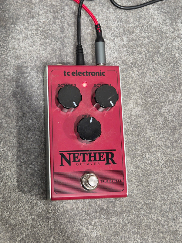 TC Electronic Nether Octaver - All-Analog Bypass Pedal w/ Original Box - Excellent