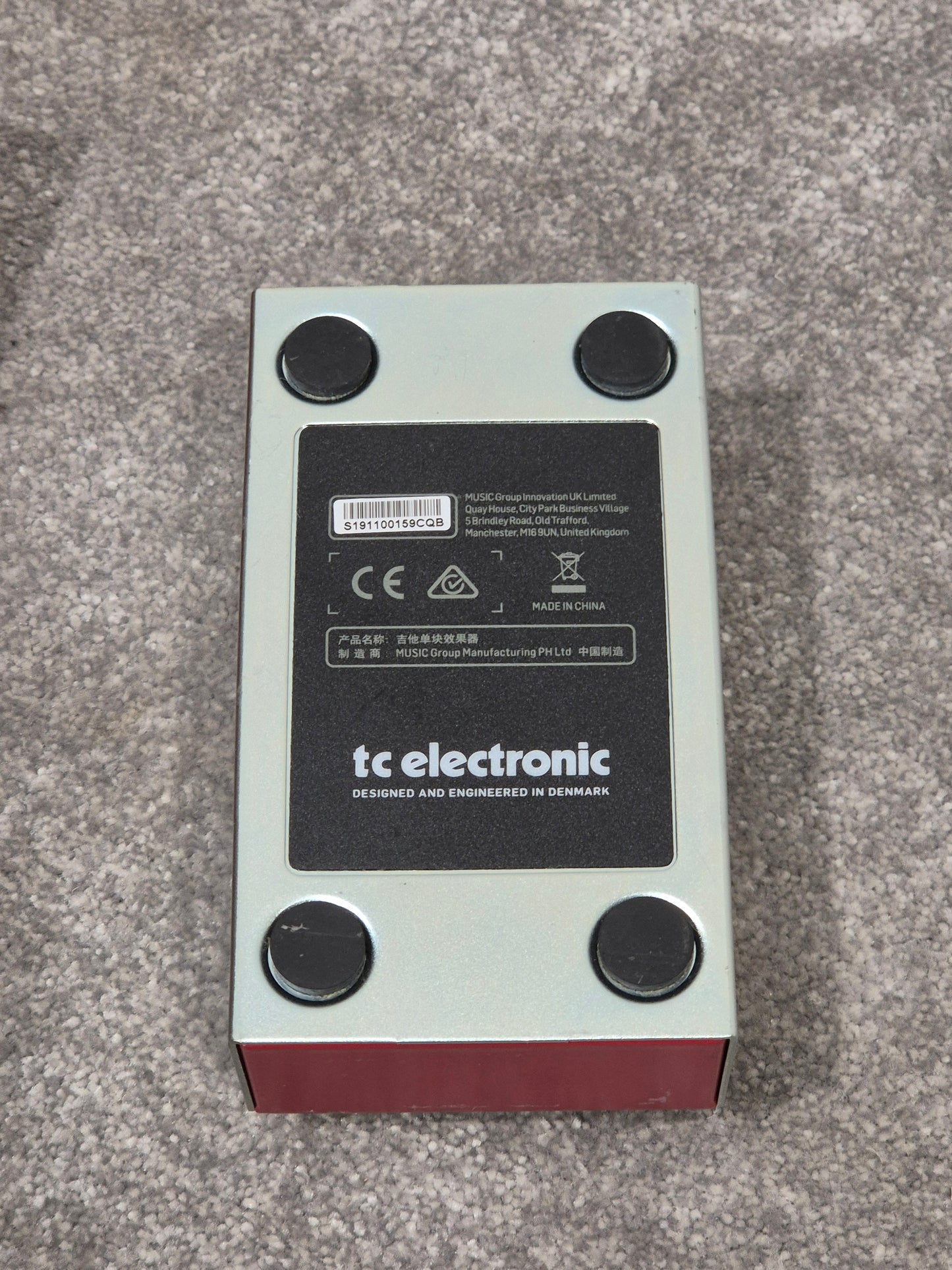 TC Electronic Nether Octaver - All-Analog Bypass Pedal w/ Original Box - Excellent