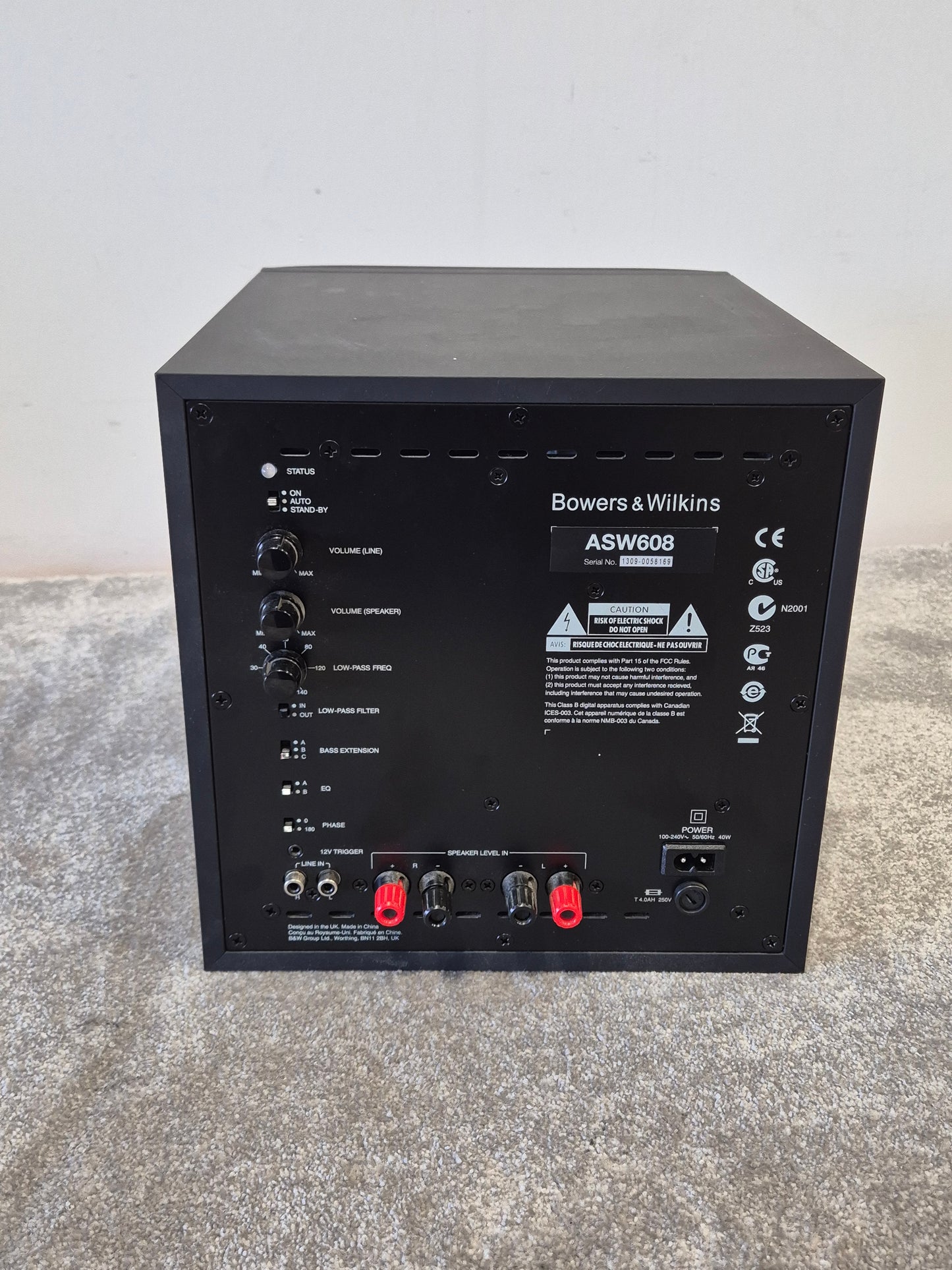 Bowers & Wilkins MT-50- Mini Theatre System (Spares or Repairs)
