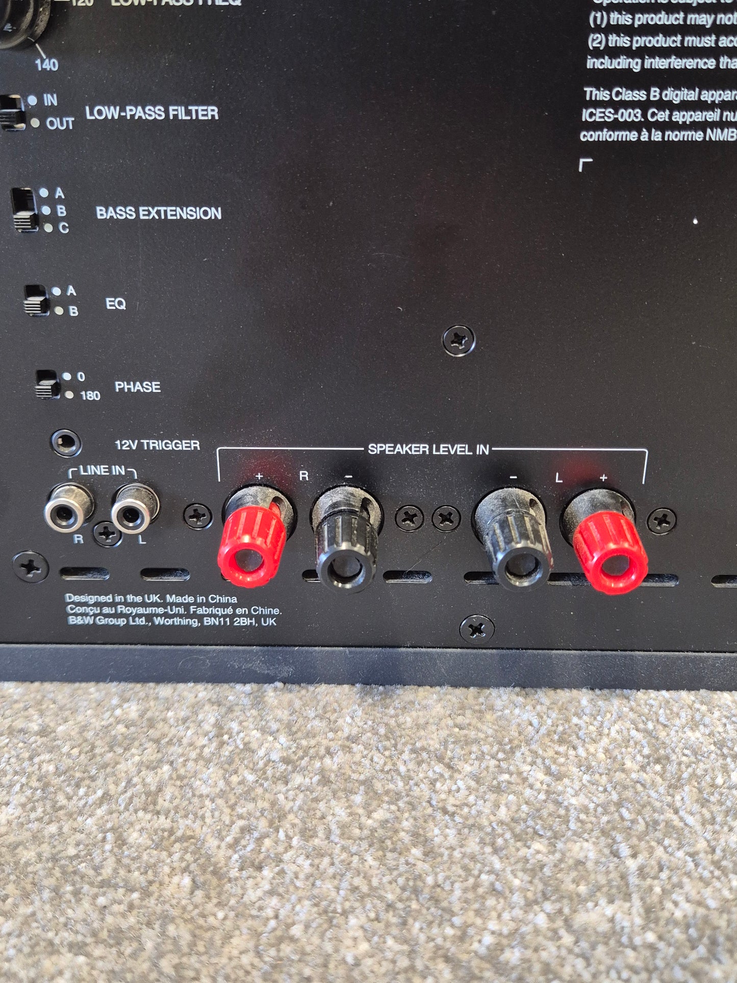 Bowers & Wilkins MT-50- Mini Theatre System (Spares or Repairs)