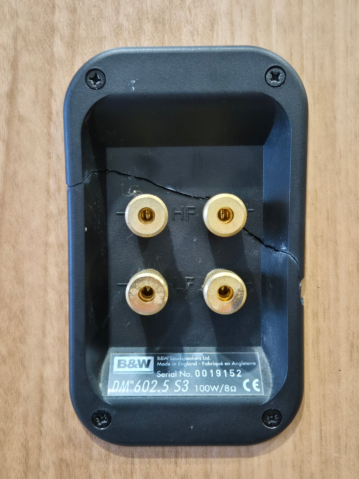 Bowers and Wilkins DM 602.5 - Floor Stand Stereo Passive Speakers (Read Description)