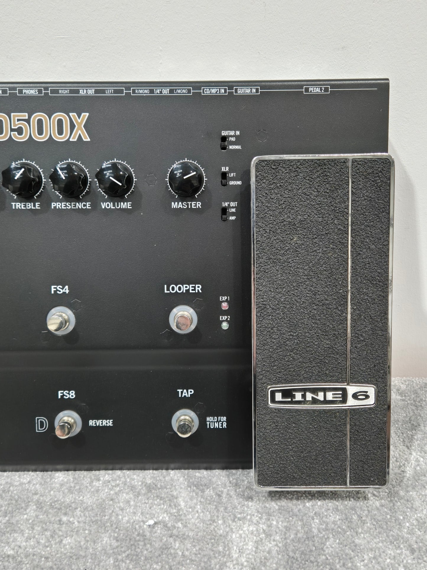 Line 6 POD HD500X - Multi-Effects/Amp Modeling Pedal - Excellent