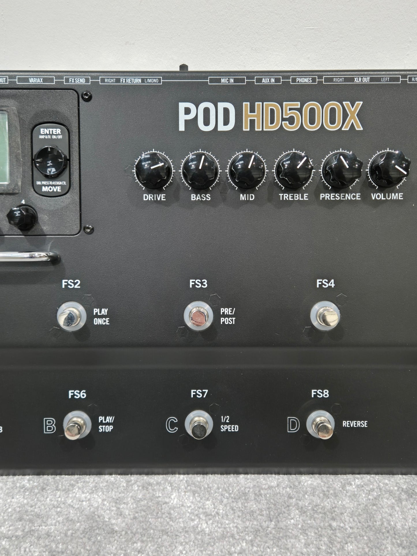 Line 6 POD HD500X - Multi-Effects/Amp Modeling Pedal - Excellent
