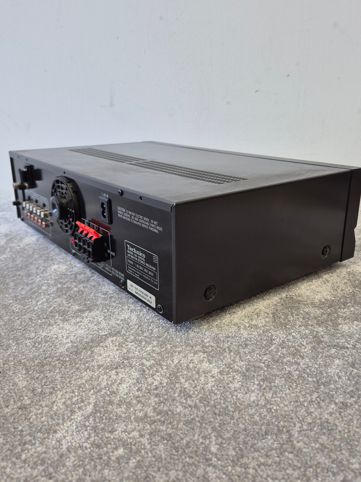 Technics SA-GX100L - Audio Receiver