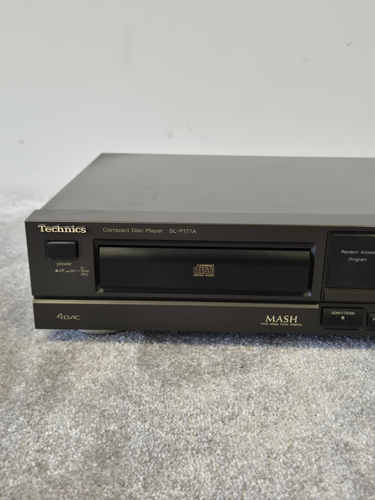 Technics SL-P177A - Compact Disc Player