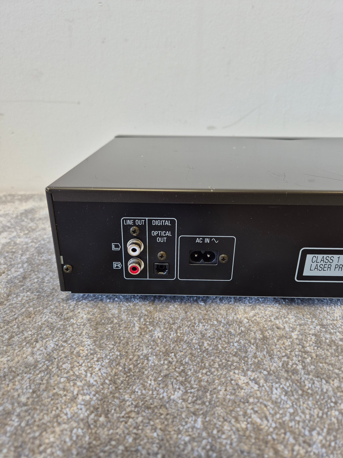 Technics SL-PG490 - Stereo Hi-Fi CD Player - Black
