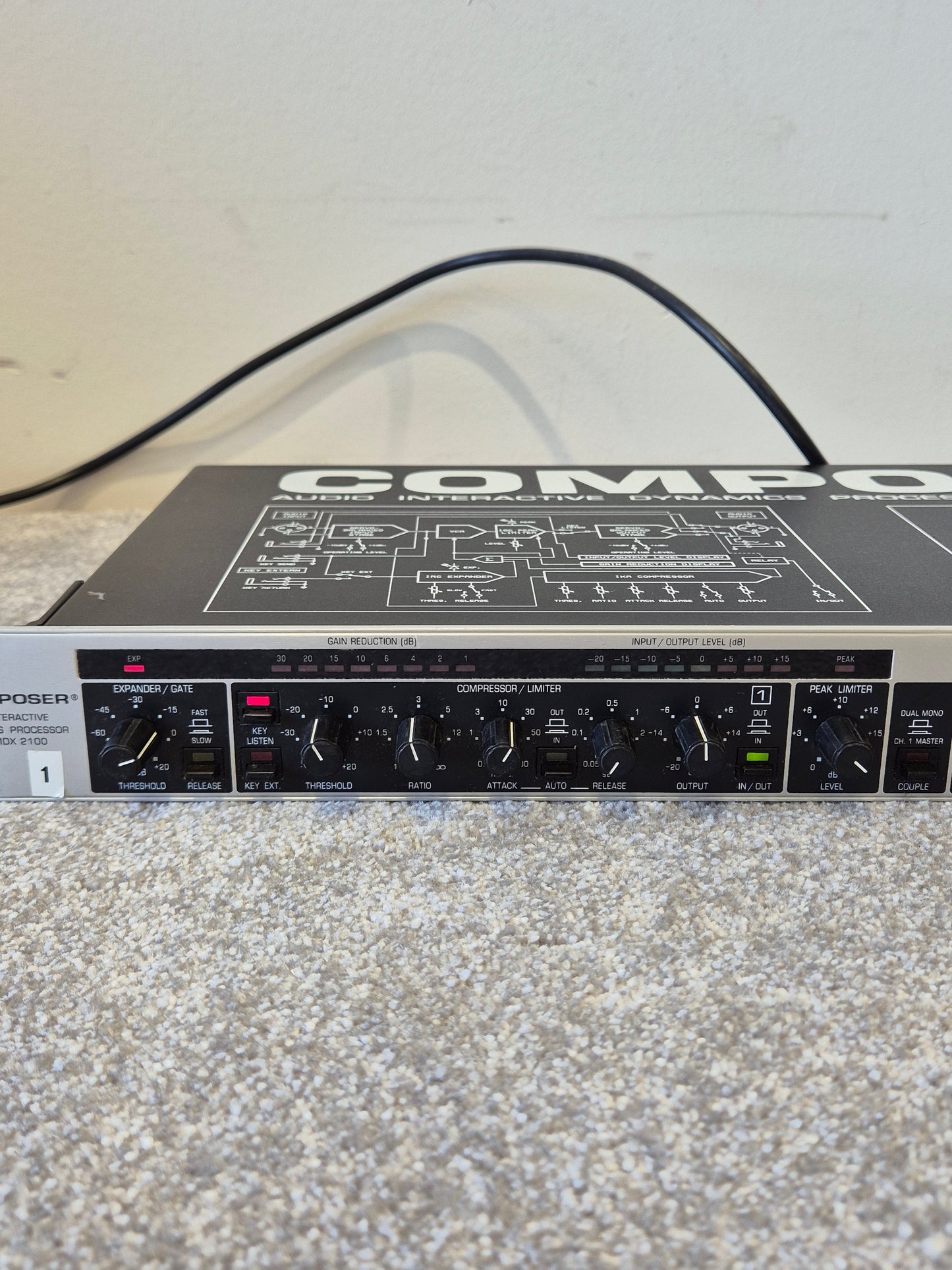 Behringer Composer MDX 2100 - Dual-Channel Dynamics Processor