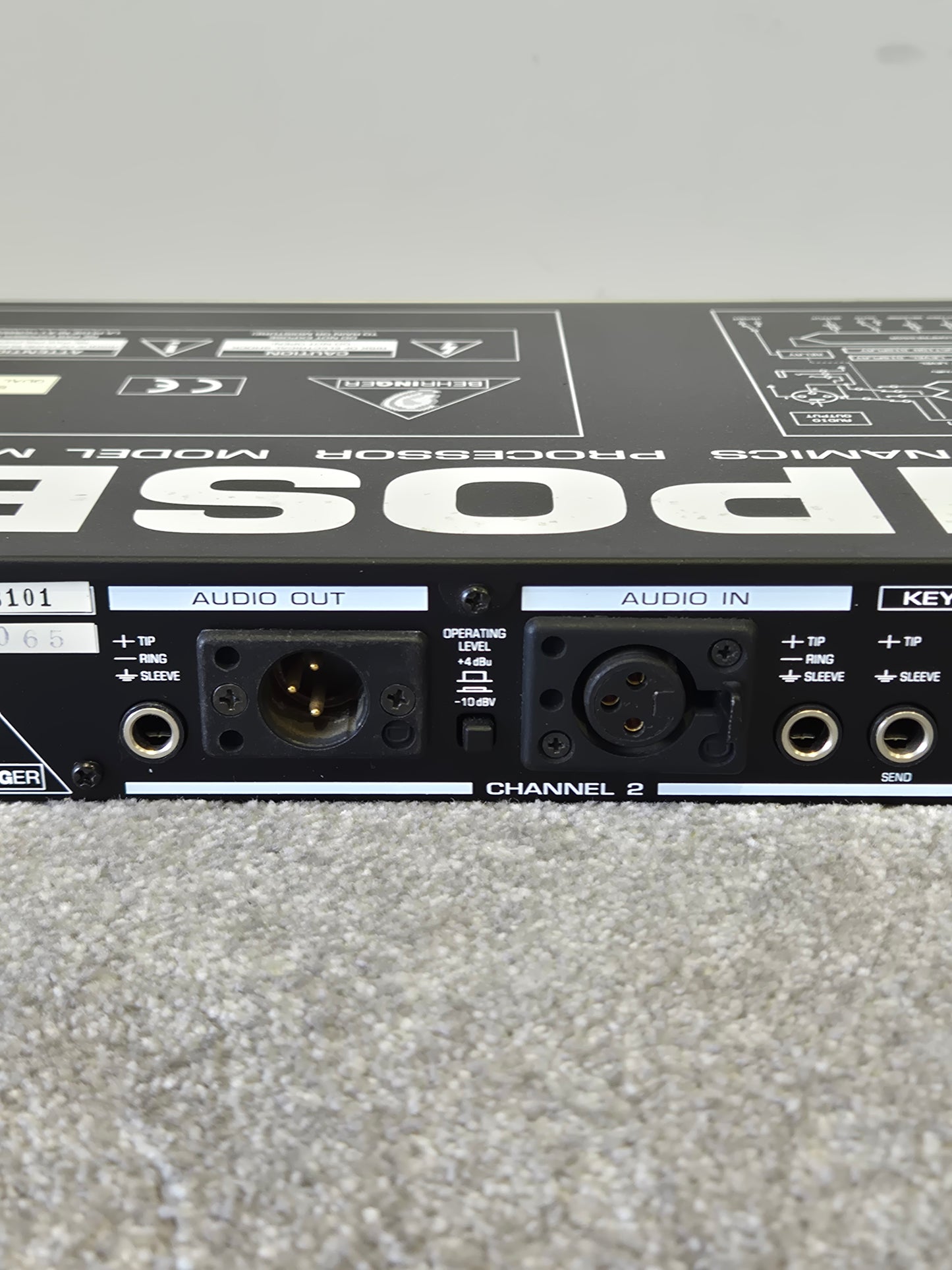 Behringer Composer MDX 2100 - Dual-Channel Dynamics Processor