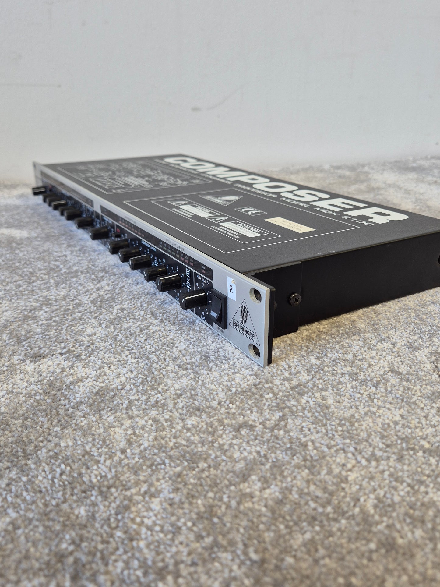 Behringer Composer MDX 2100 - Dual-Channel Dynamics Processor