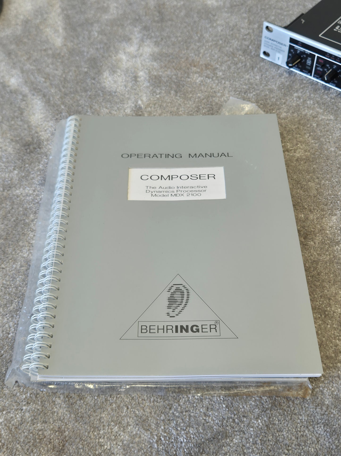 Behringer Composer MDX 2100 - Dual-Channel Dynamics Processor