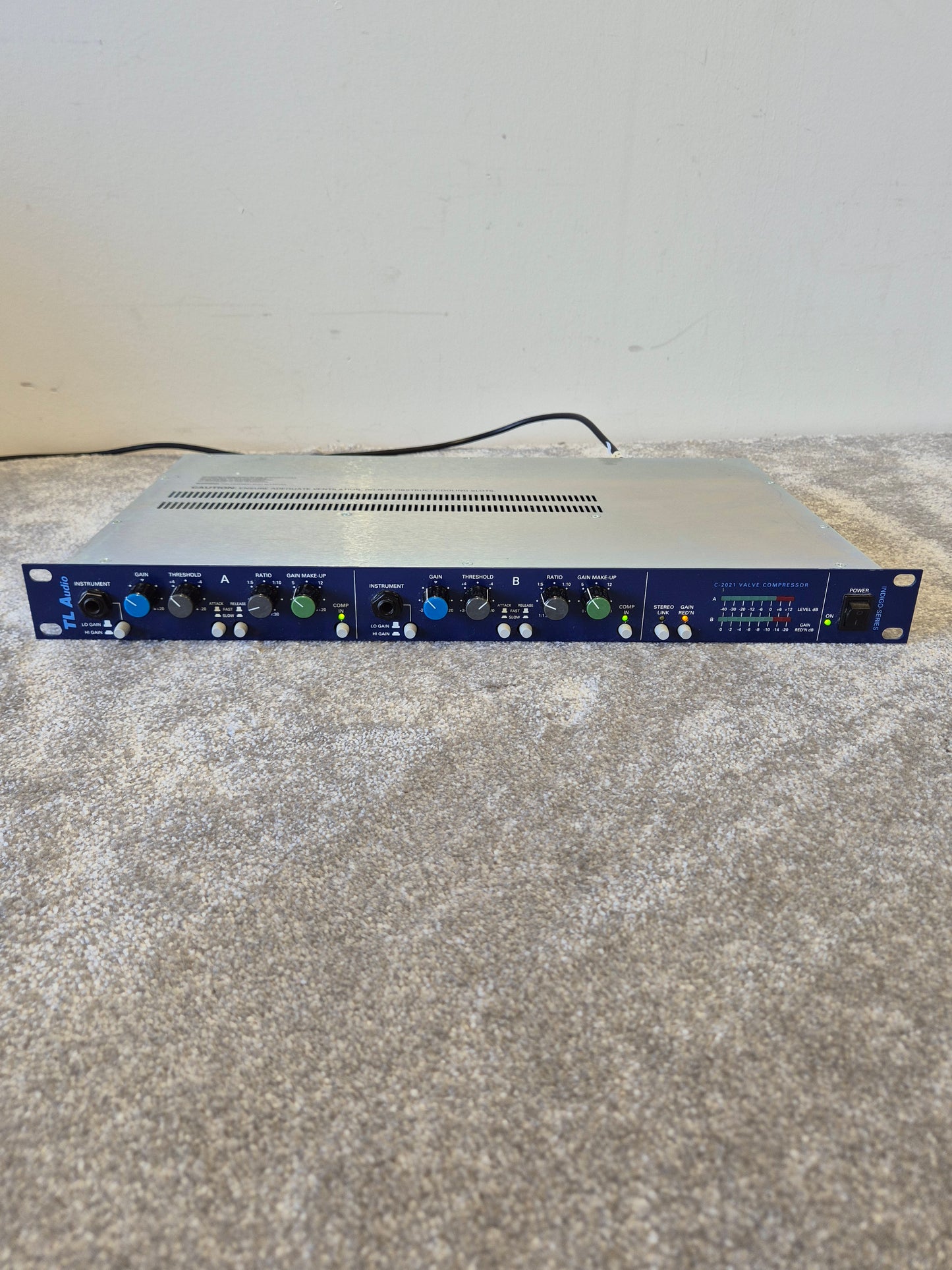 TL Audio C-2021 Valve Compressor - Dual-Channel Compressor