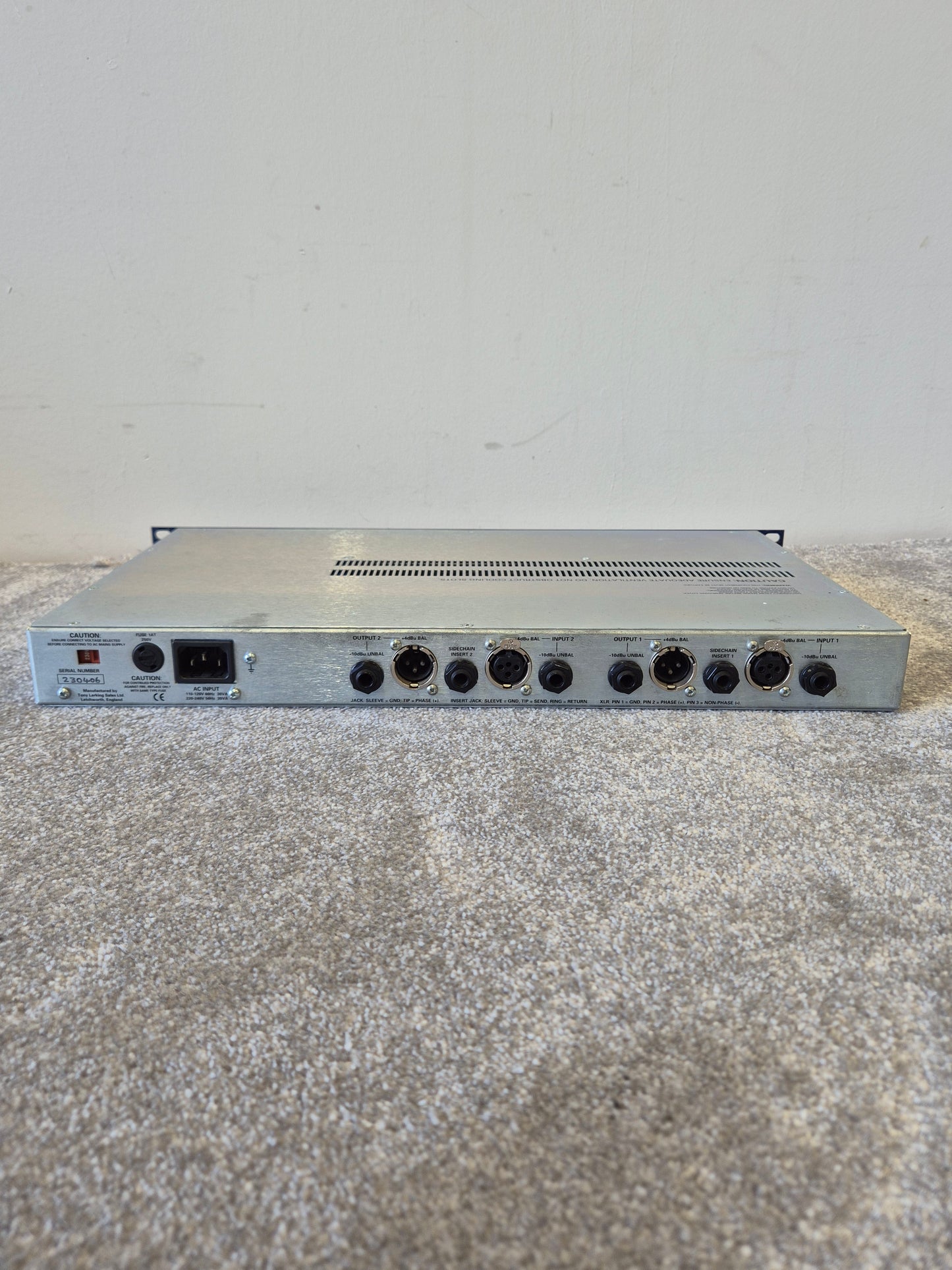 TL Audio C-2021 Valve Compressor - Dual-Channel Compressor