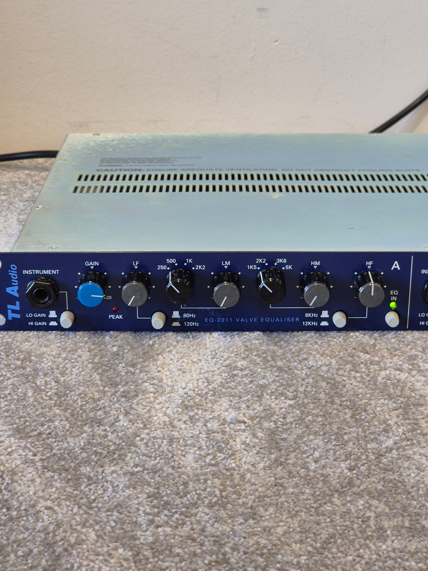 TL Audio EQ 2011 Valve EQ - Dual-Channel Equalizer
