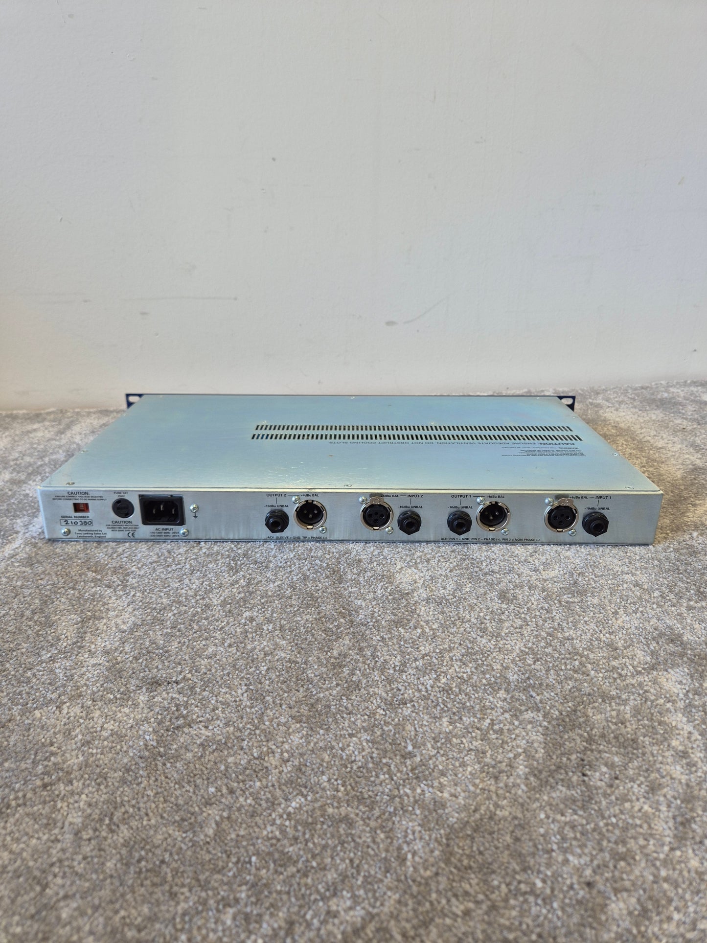 TL Audio EQ 2011 Valve EQ - Dual-Channel Equalizer
