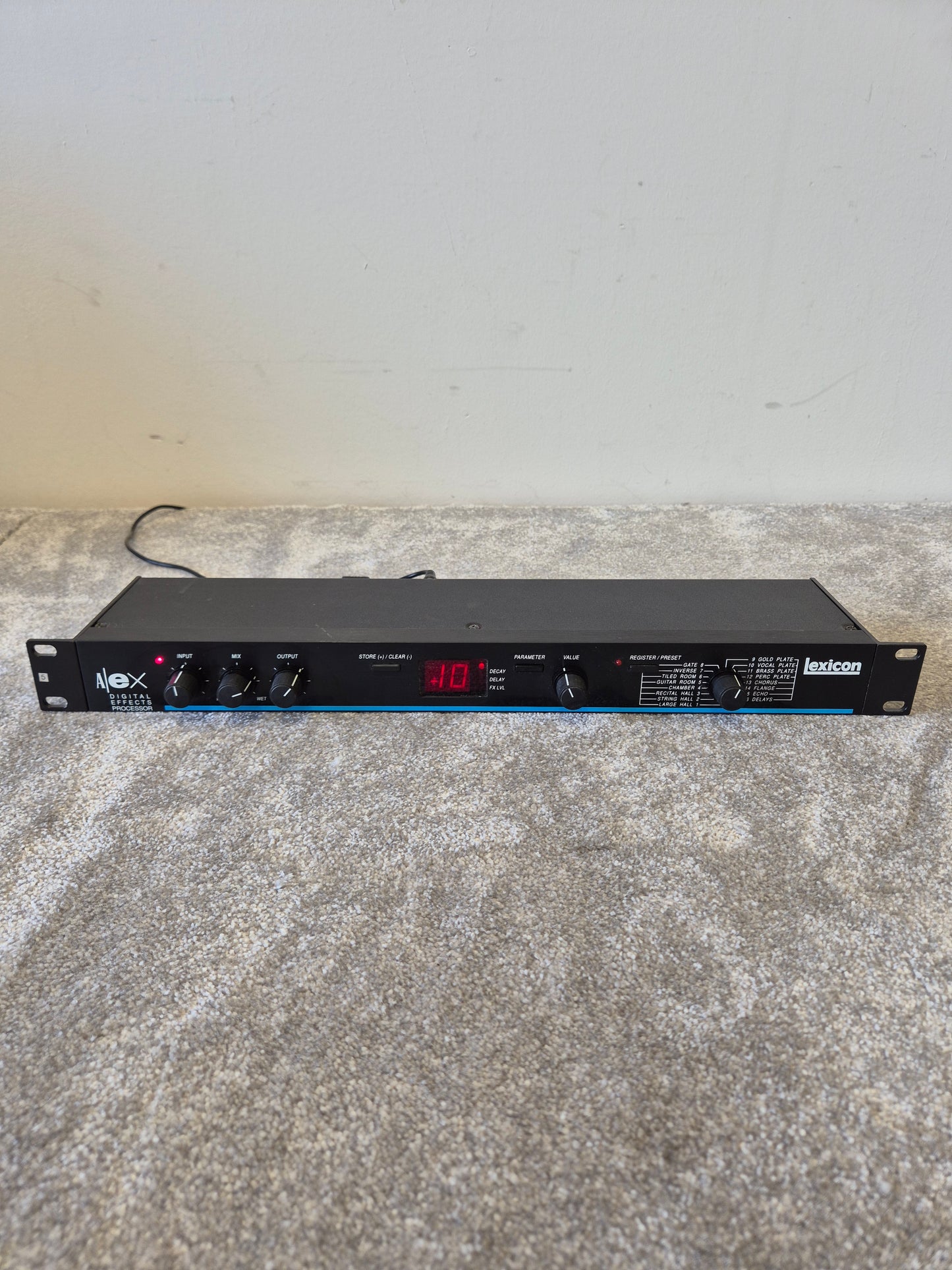 Lexicon Alex - Digital Reverb and Effects Processor