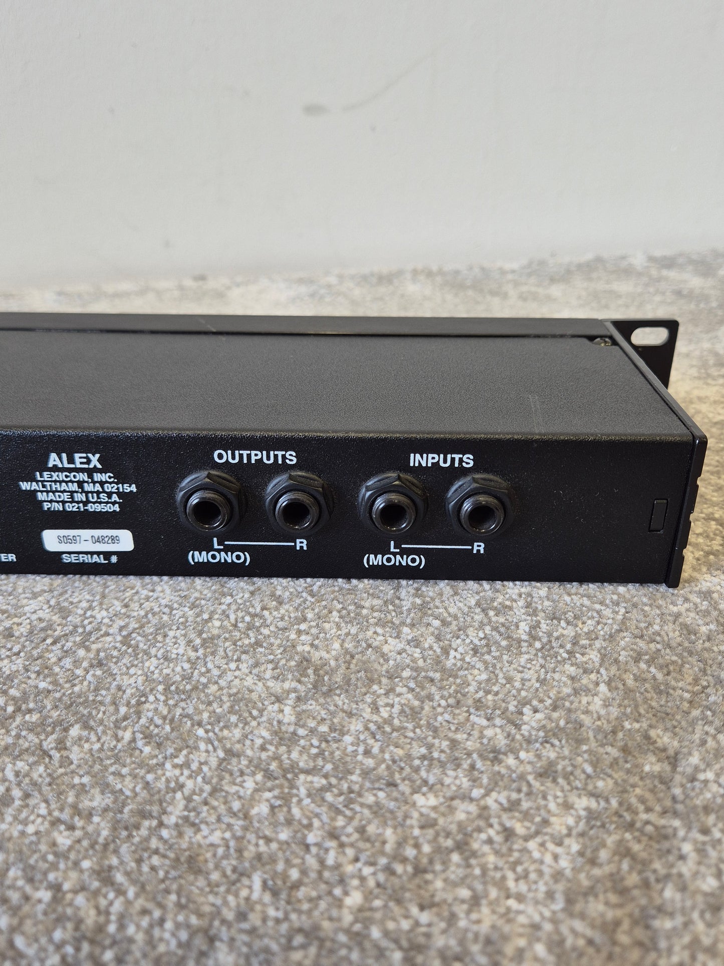 Lexicon Alex - Digital Reverb and Effects Processor