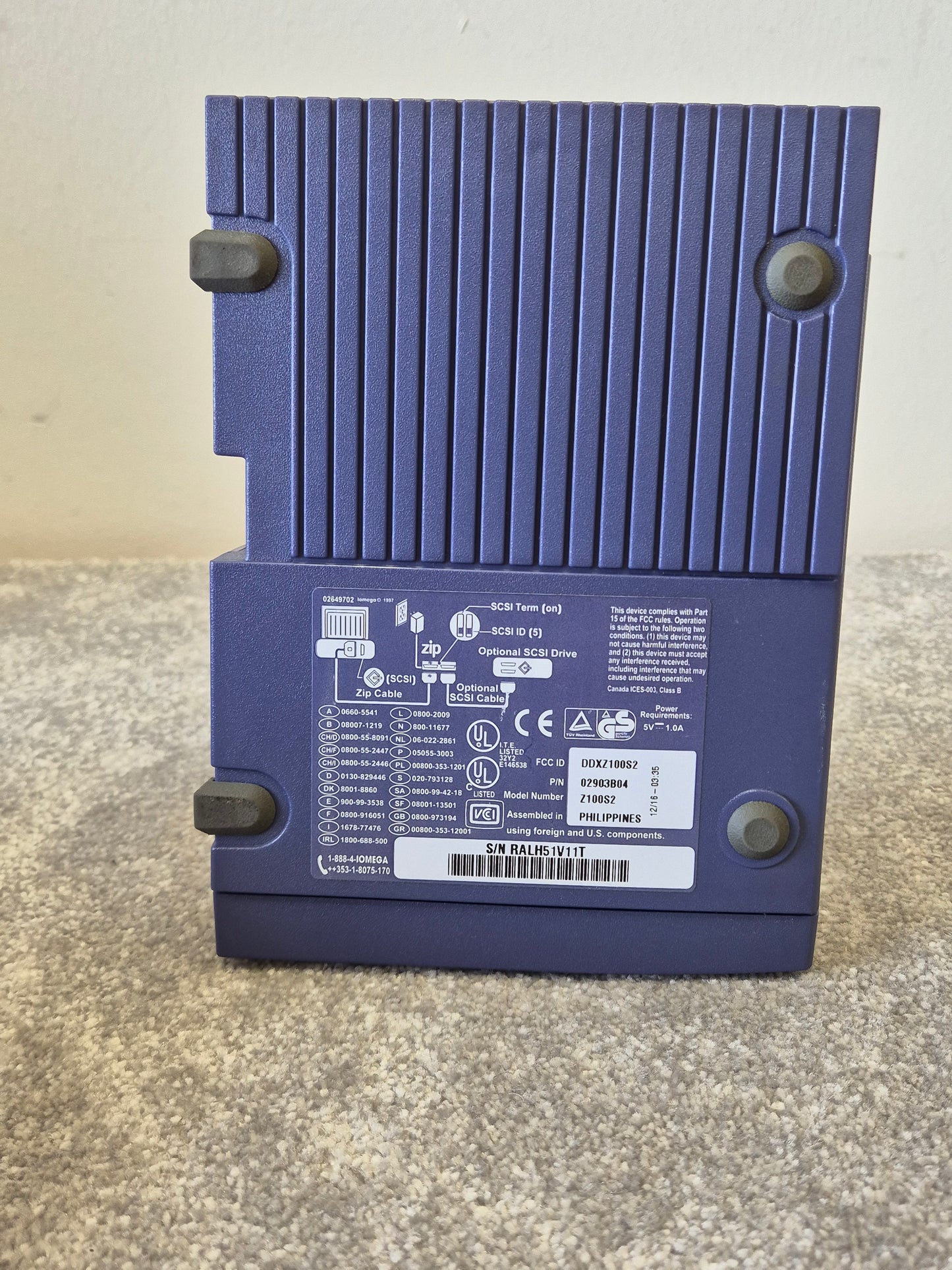 Iomega Zip 100 - Removable Floppy Disk