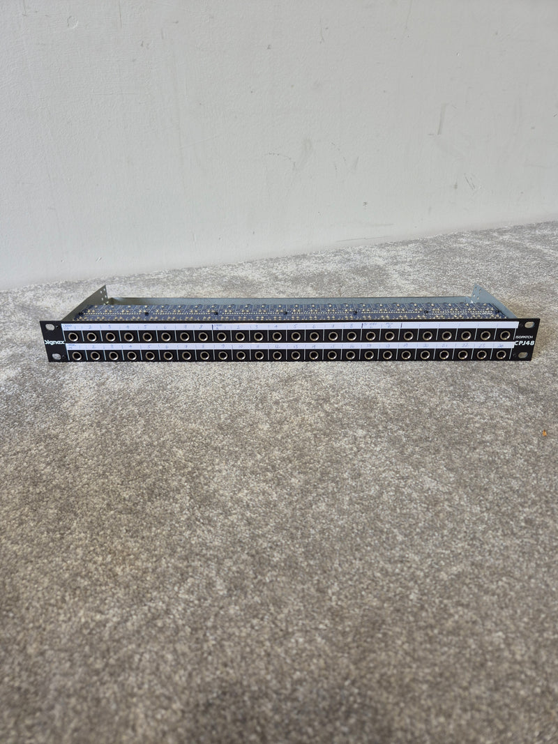 Signex CPJ48 Isopatch Jack - 48-Point Patch Bay - Very Good - image 1