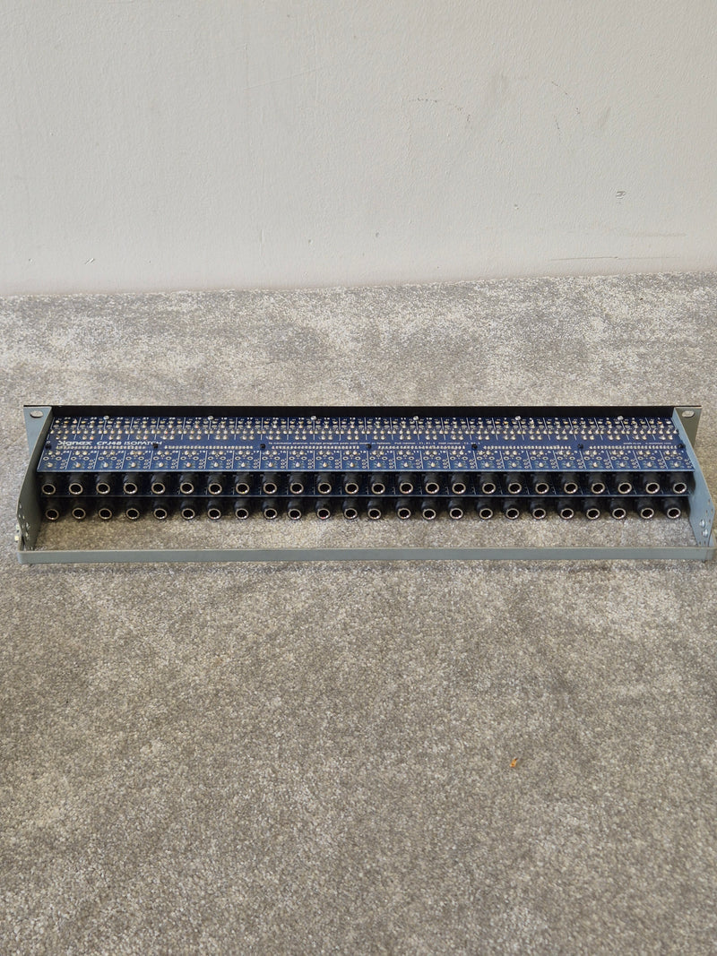 Signex CPJ48 Isopatch Jack - 48-Point Patch Bay - Very Good - image 7