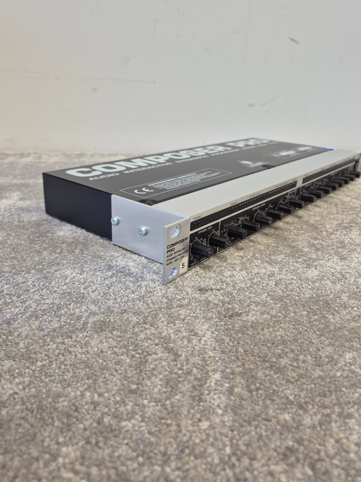 Behringer MDX2200 Composer Pro - 1U Rackmounting Compressor